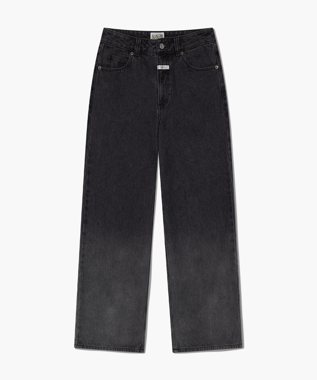 Marithe & Francois Girbaud - Gradation Denim Pants (Black) product image 6 | TRAB K-Fashion Australia
