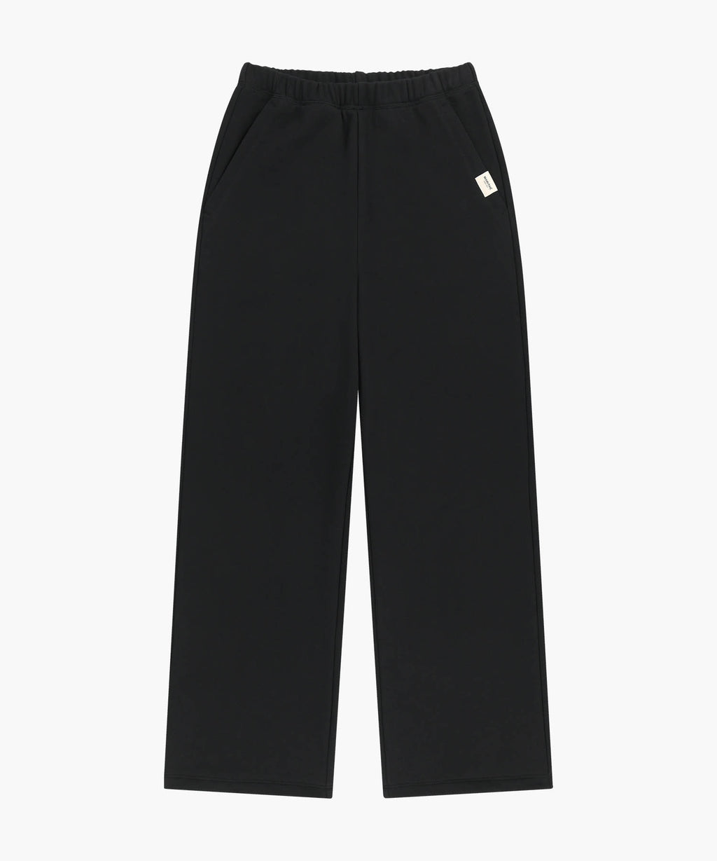 Marithe & Francois Girbaud - Basic Fold-over Sweat Pants (Black) product image 5 | TRAB K-Fashion Australia