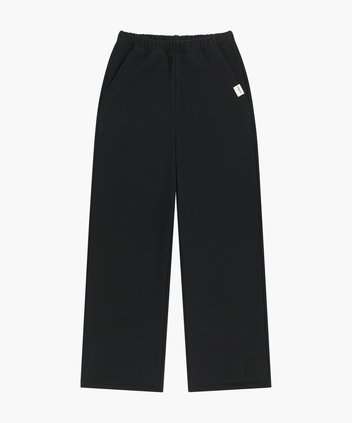 Marithe & Francois Girbaud - Basic Fold-over Sweat Pants (Black) product image 5 | TRAB K-Fashion Australia