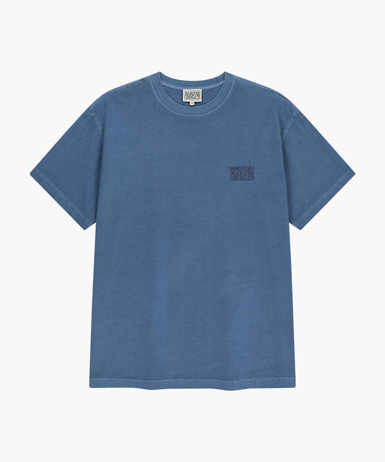 Marithe & Francois Girbaud - Drawing Logo Dyeing Tee (Blue) product image 6 | TRAB K-Fashion Australia