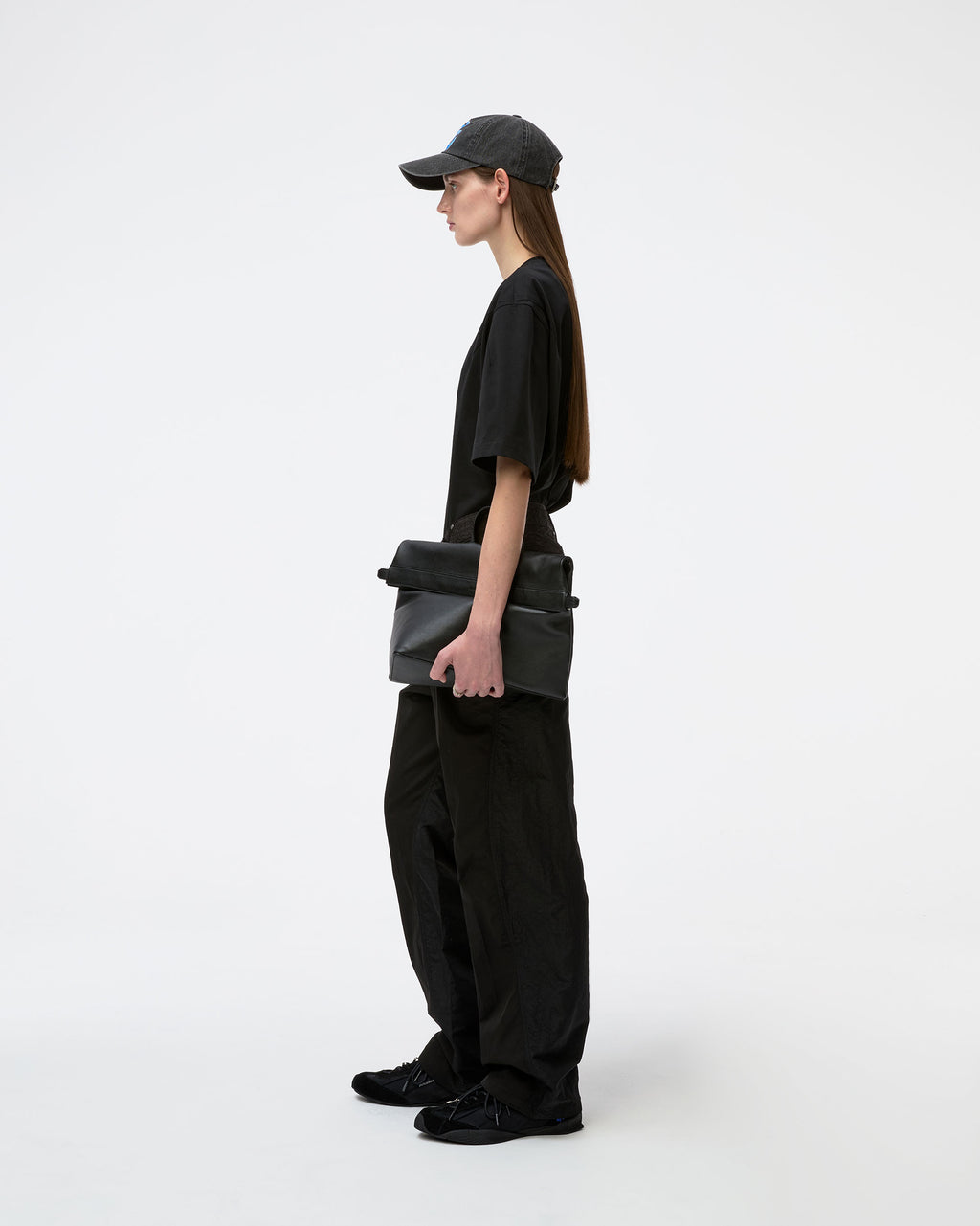 Ader Error - Tetraight T-shirt Product. 52 (Noir) product image 5 | TRAB K-Fashion Australia