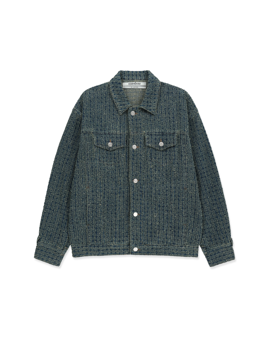 Kimhe Kim - Denim Tweed Jacket (Blue) product image 11 | TRAB K-Fashion Australia