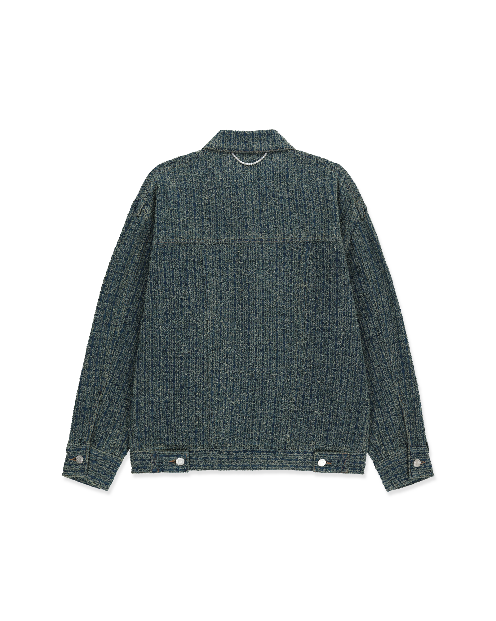 Kimhe Kim - Denim Tweed Jacket (Blue) product image 12 | TRAB K-Fashion Australia