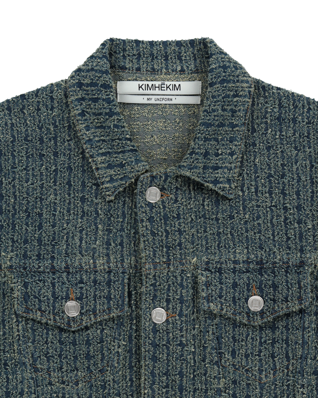 Kimhe Kim - Denim Tweed Jacket (Blue) product image 13 | TRAB K-Fashion Australia