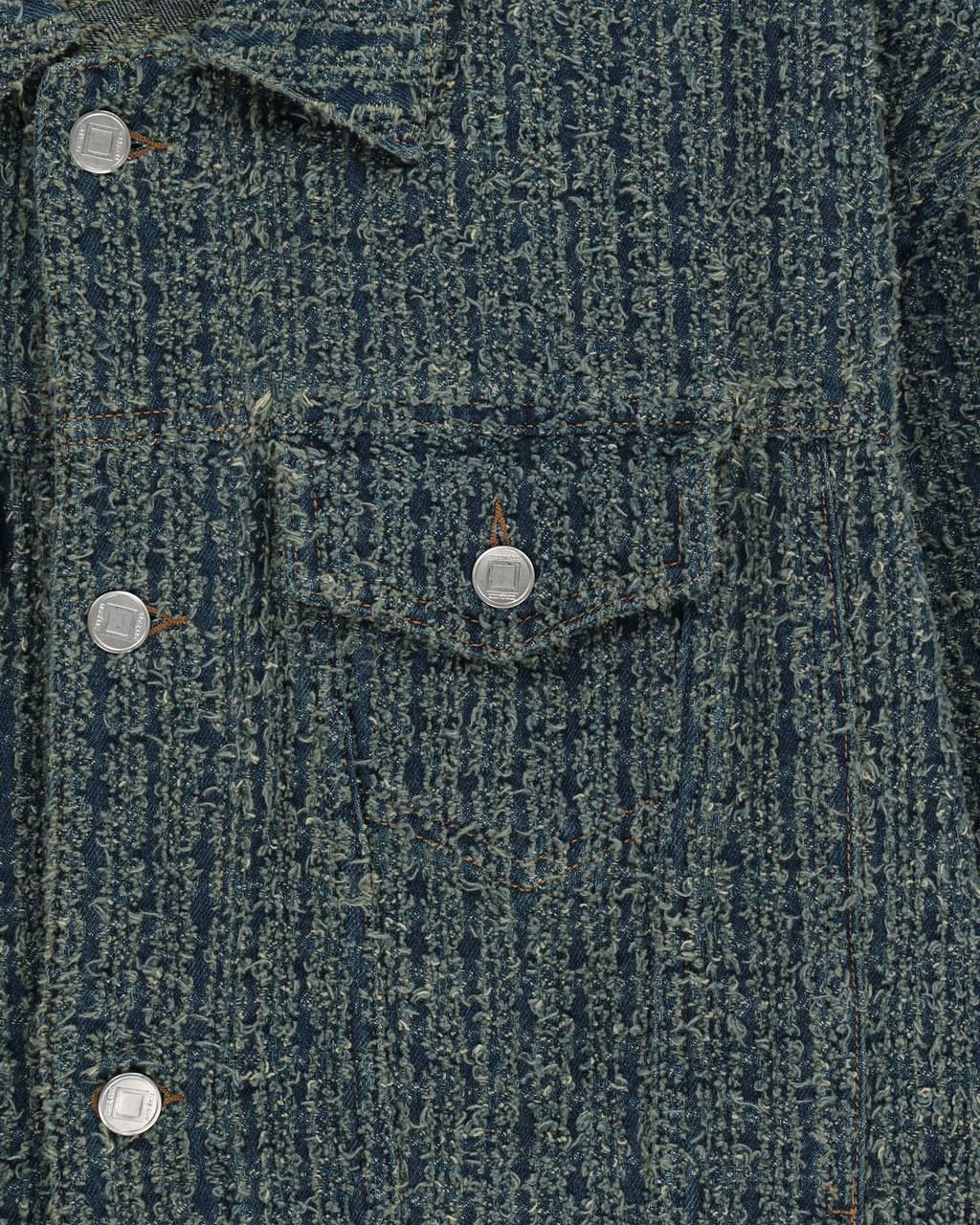 Kimhe Kim - Denim Tweed Jacket (Blue) product image 15 | TRAB K-Fashion Australia