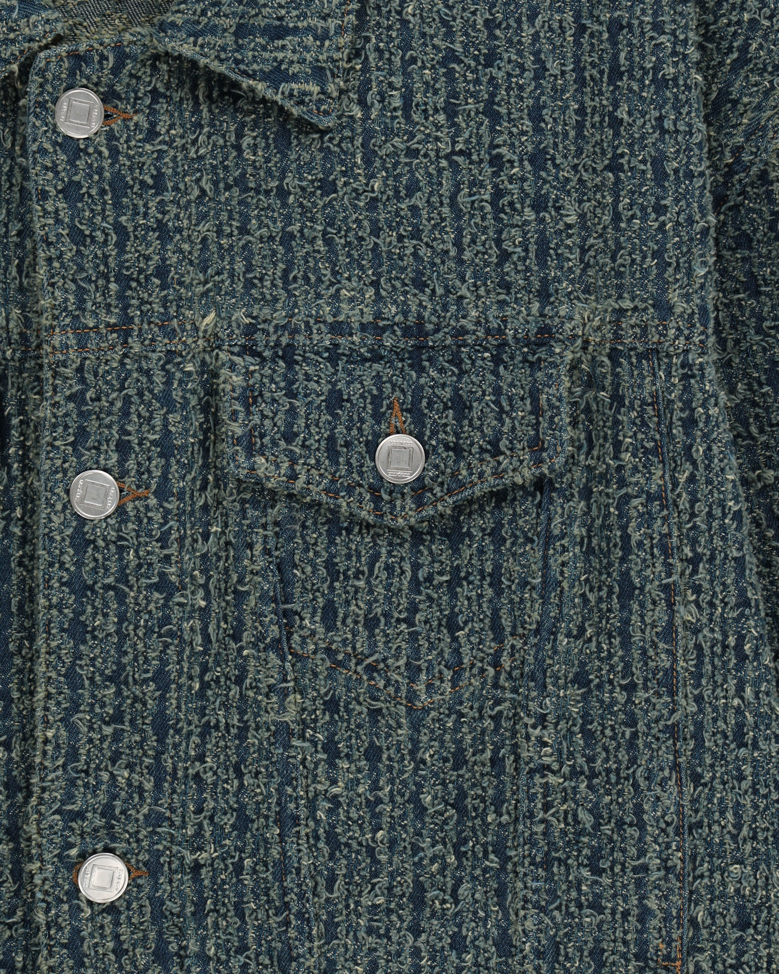 Kimhe Kim - Denim Tweed Jacket (Blue) product image 15 | TRAB K-Fashion Australia