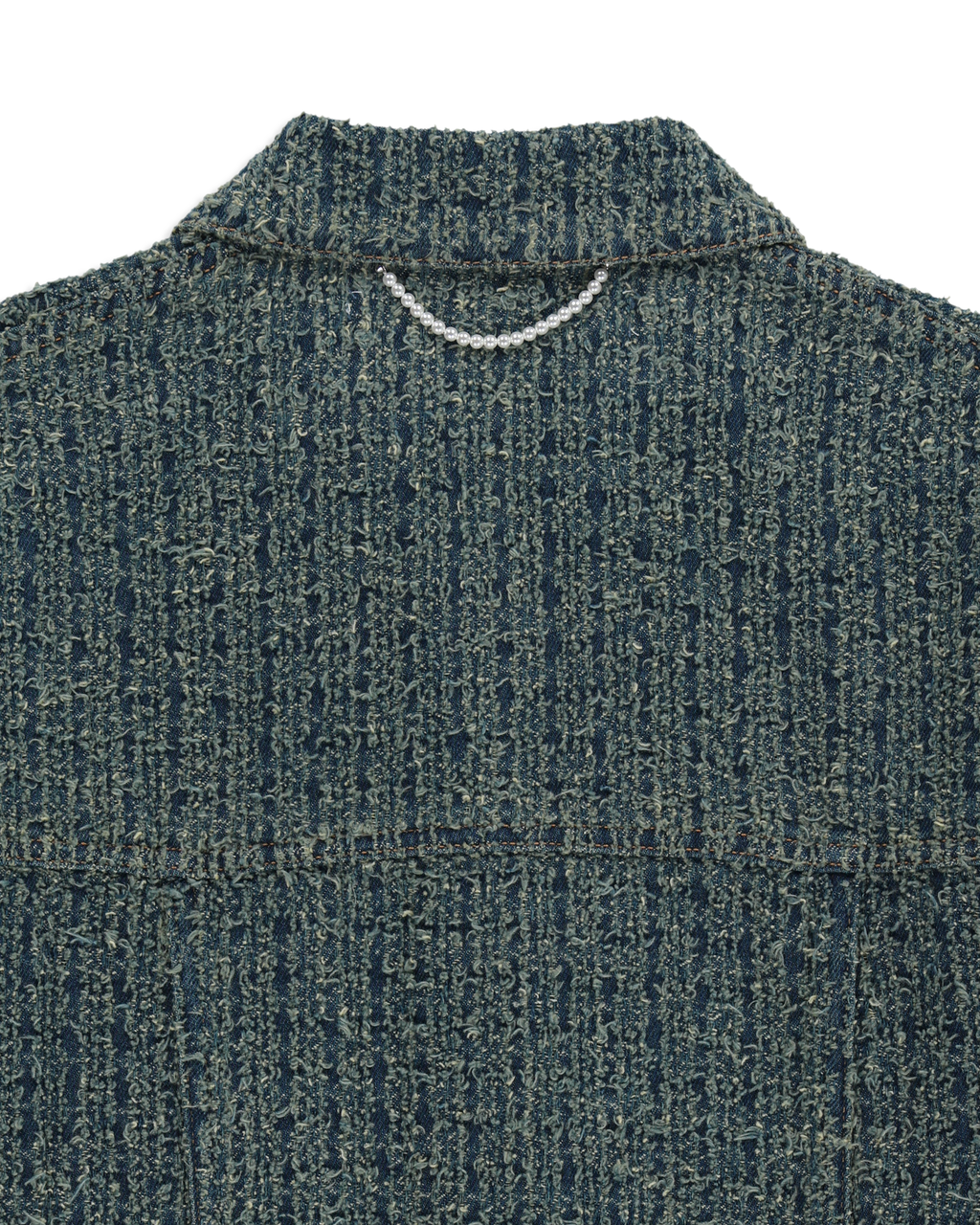 Kimhe Kim - Denim Tweed Jacket (Blue) product image 16 | TRAB K-Fashion Australia