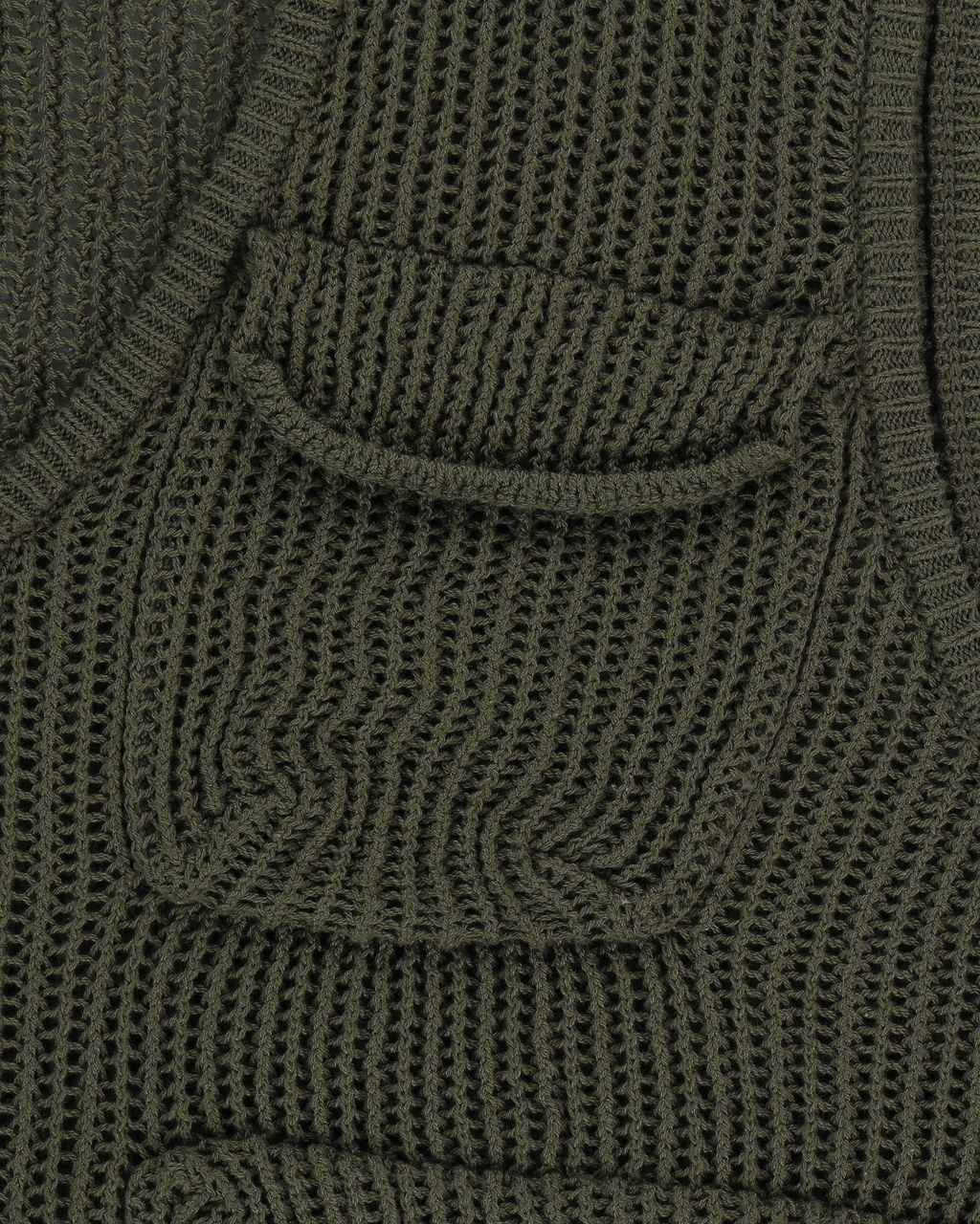 yeseyesee - Knitted Utility Vest (Khaki) product image 4 | TRAB K-Fashion Australia
