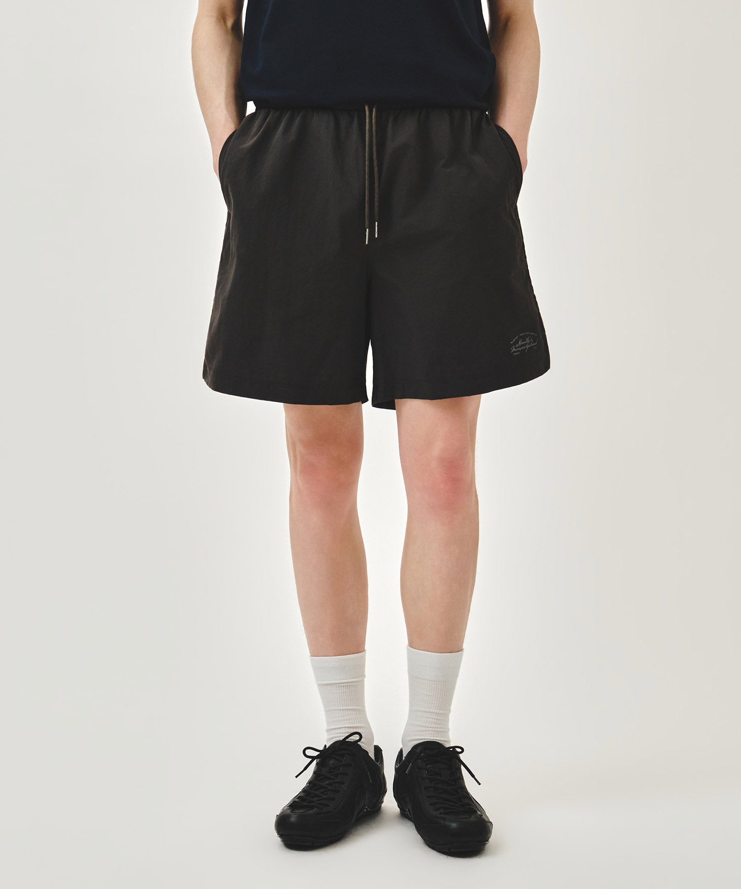 Marithe & Francois Girbaud - Logo Tee+nylon Shorts Set-up (Navy) product image 6 | TRAB K-Fashion Australia