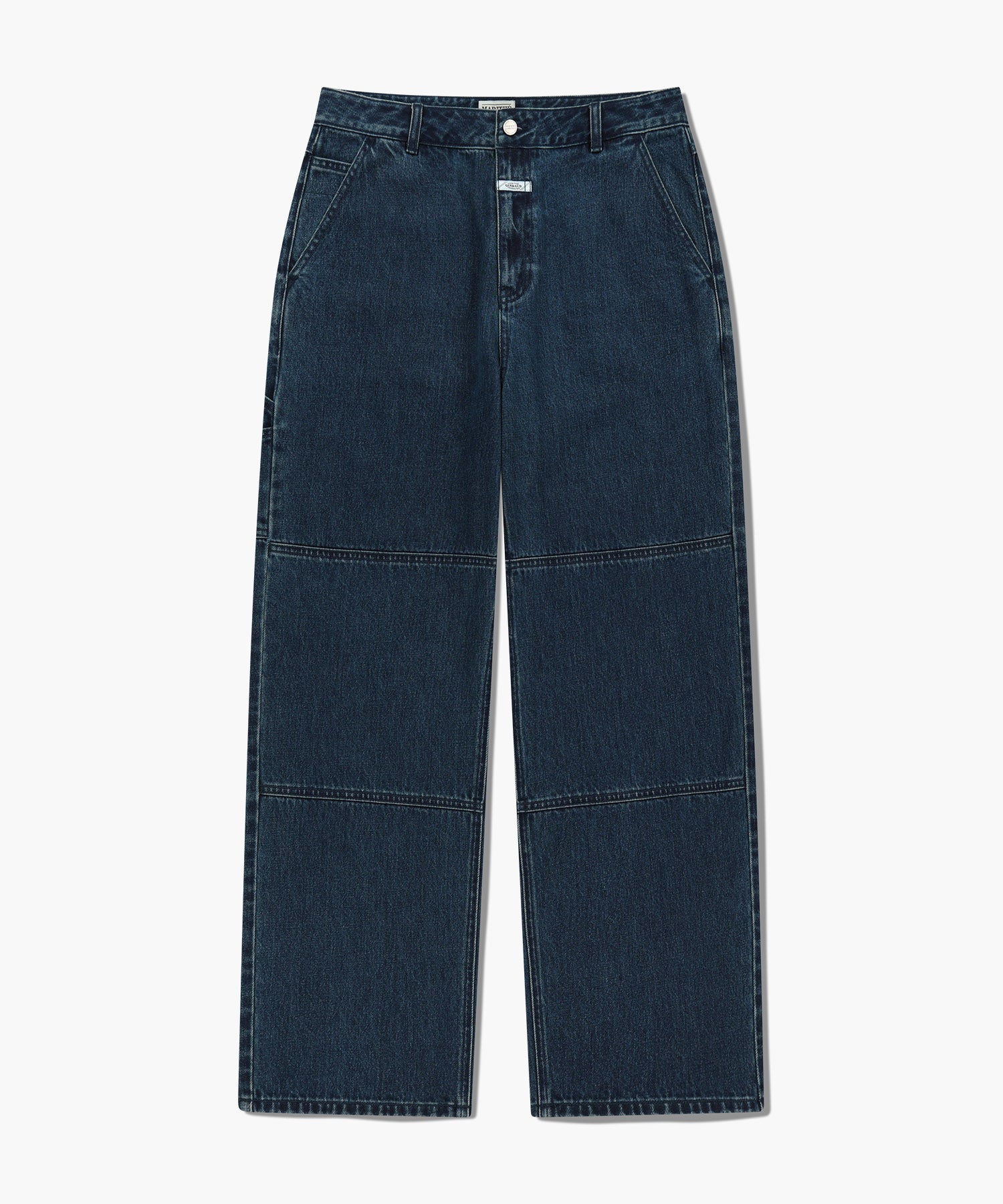 Marithe & Francois Girbaud - Double Knee Carpenter Denim Pants (Dark Blue) product image 6 | TRAB K-Fashion Australia