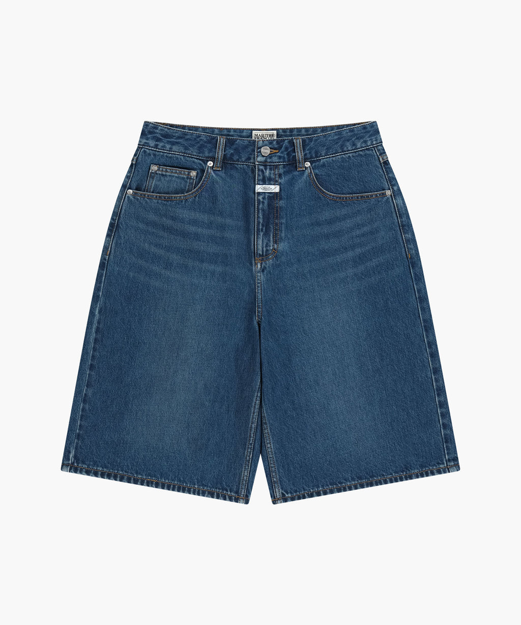Marithe & Francois Girbaud - Bermuda Denim Pants (Blue) product image 6 | TRAB K-Fashion Australia
