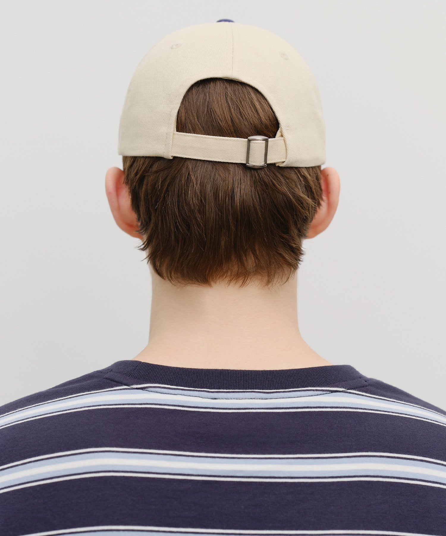 Marithe & Francois Girbaud - Classic Logo 6panel Color Block Cap (Navy) product image 6 | TRAB K-Fashion Australia