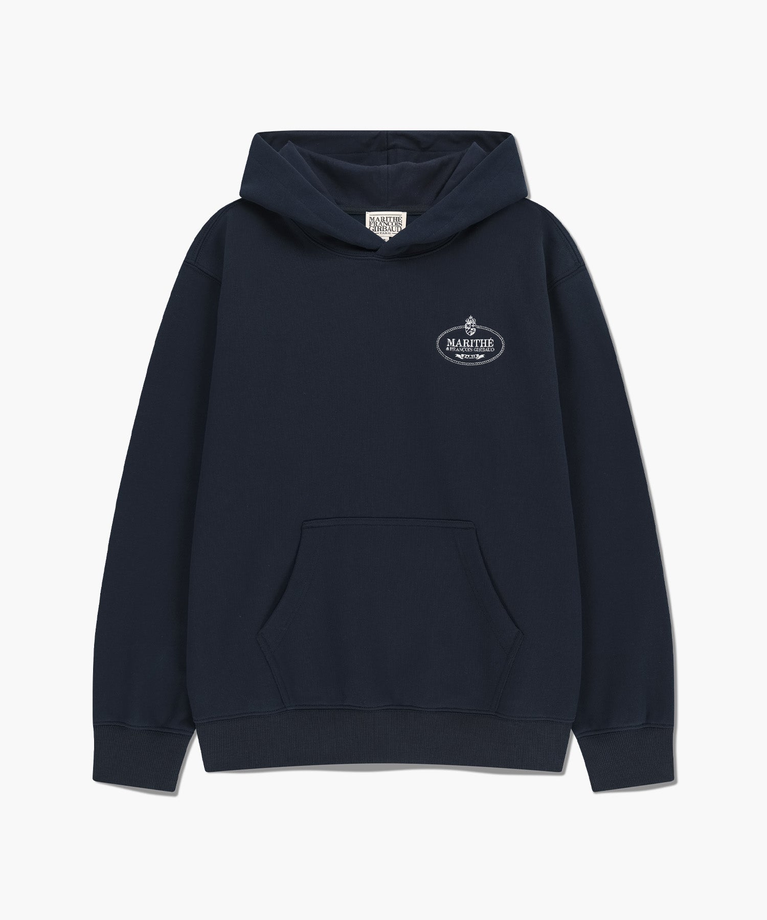 Marithe & Francois Girbaud - Crown Crest Symbol Hoodie (brushed) (Navy) product image 6 | TRAB K-Fashion Australia