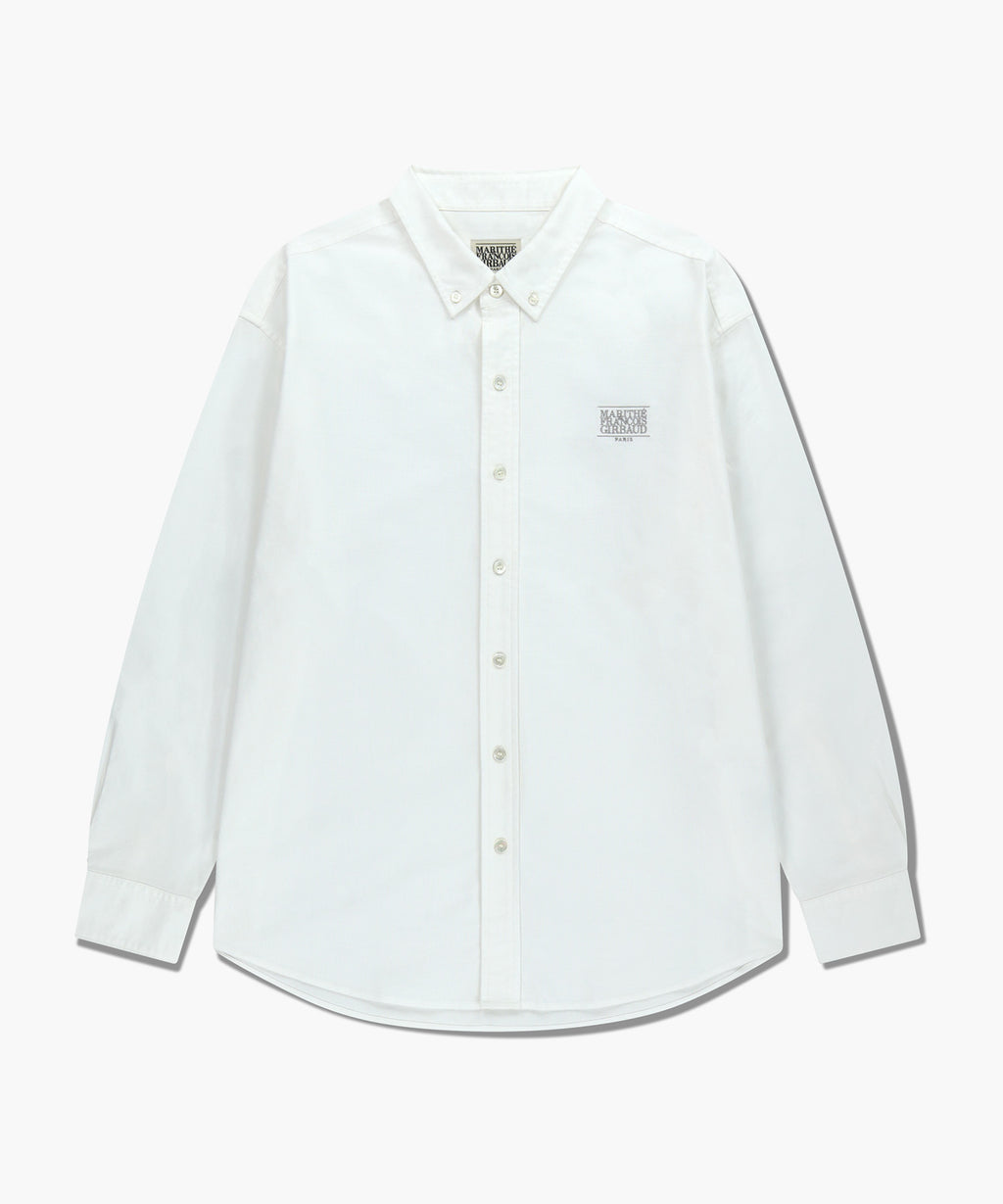 Marithe & Francois Girbaud - Oversized Oxford Shirt (White) product image 6 | TRAB K-Fashion Australia
