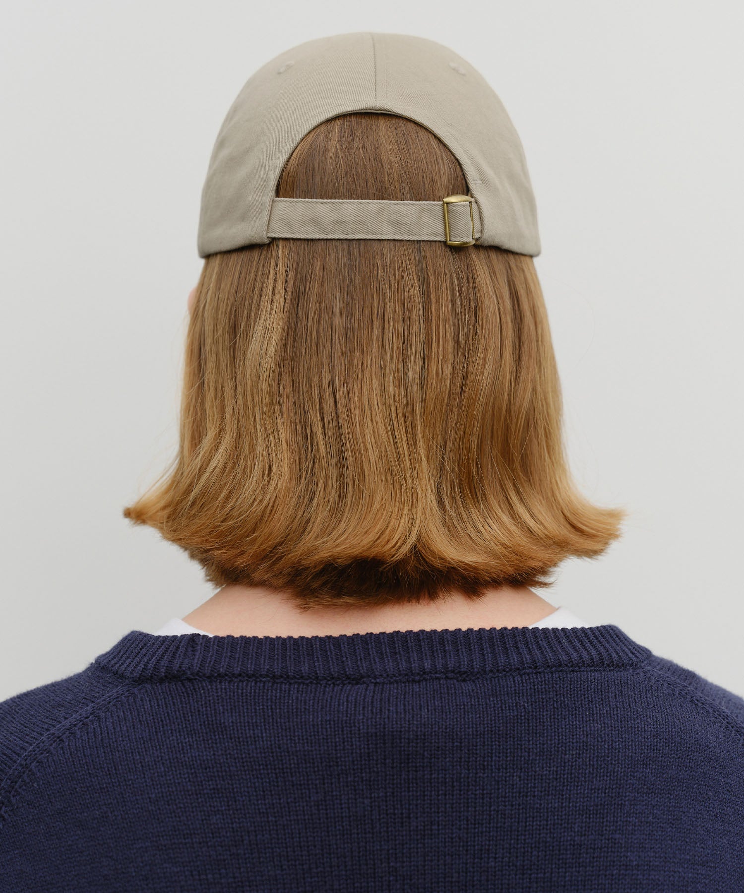 Marithe & Francois Girbaud - Classic Logo Cap (Beige) product image 6 | TRAB K-Fashion Australia