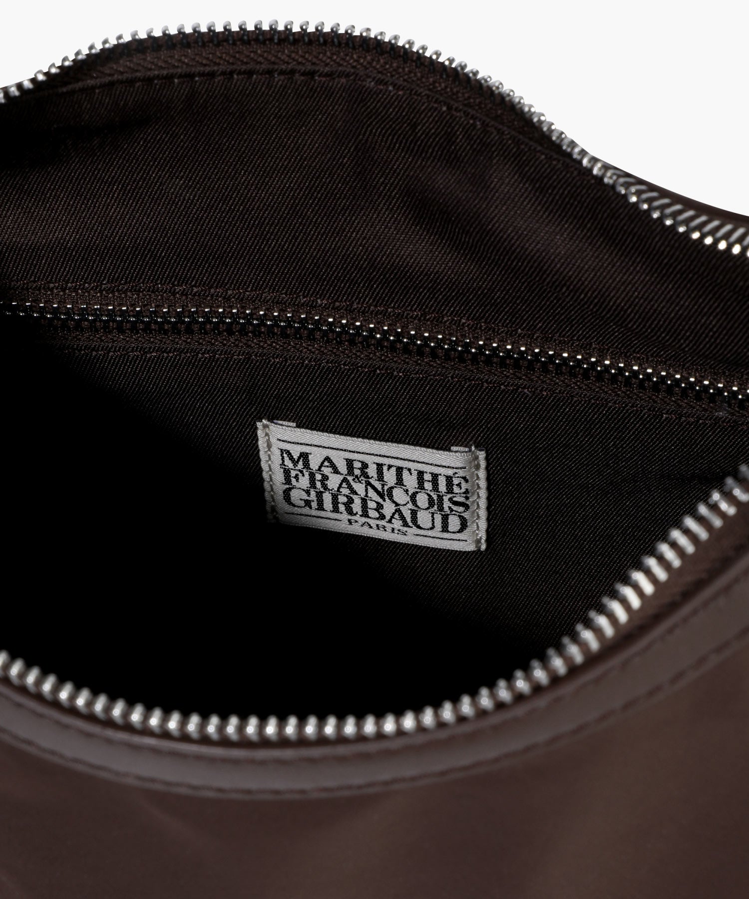 Marithe & Francois Girbaud - Classic Logo Round Shoulder Bag (Brown) product image 6 | TRAB K-Fashion Australia