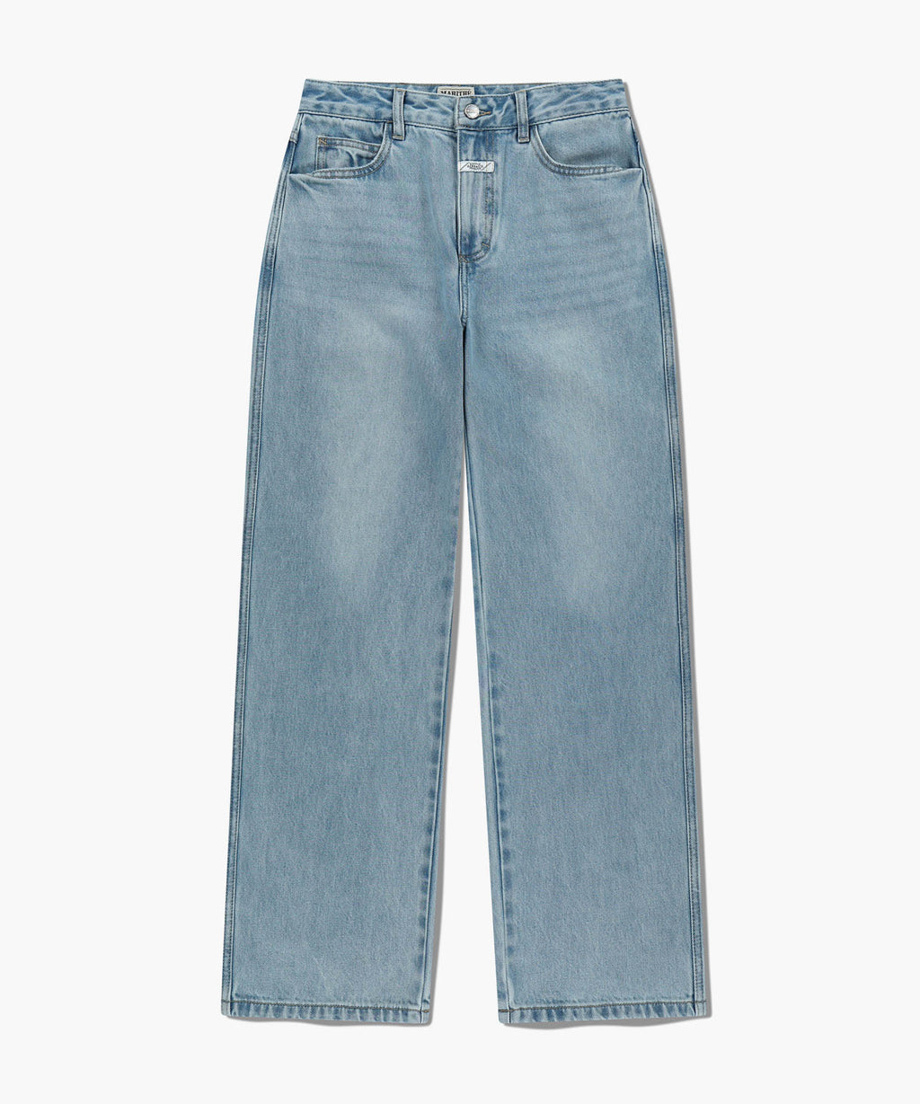 Marithe & Francois Girbaud - High Straight Denim Pants (Light Blue) product image 6 | TRAB K-Fashion Australia