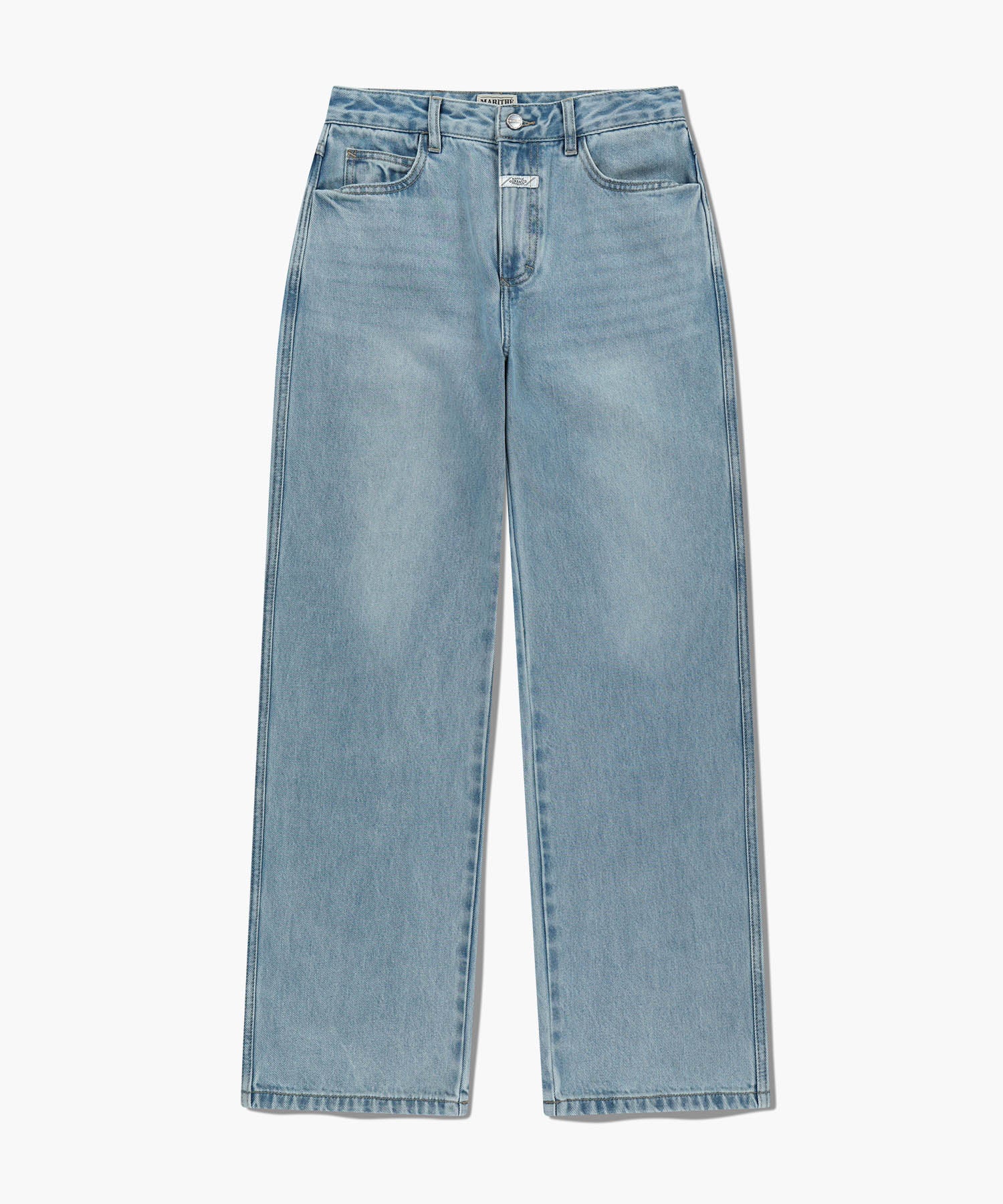 Marithe & Francois Girbaud - High Straight Denim Pants (Light Blue) product image 6 | TRAB K-Fashion Australia