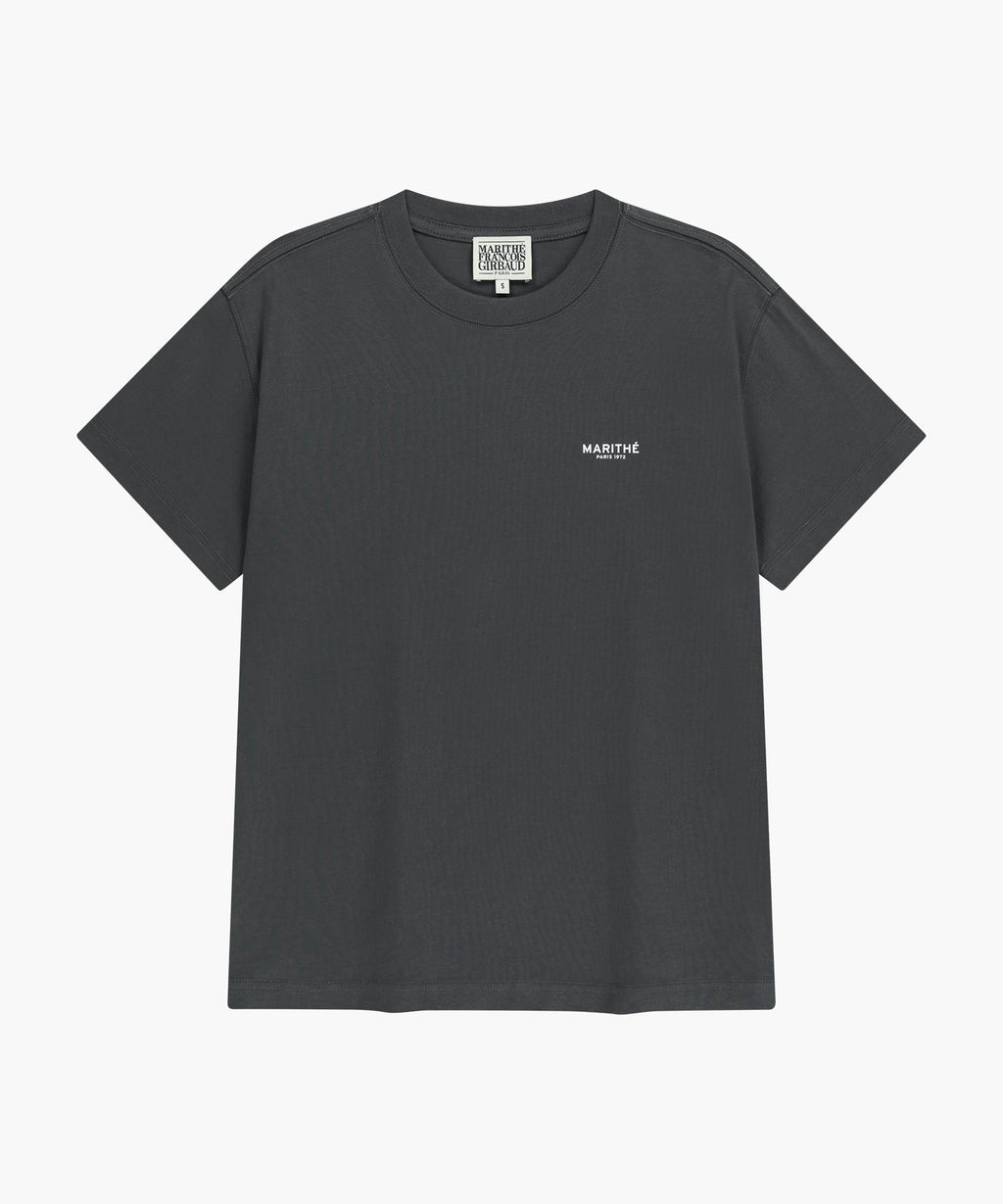 Marithe & Francois Girbaud - Small Regular Logo Tee (Charcoal) product image 6 | TRAB K-Fashion Australia