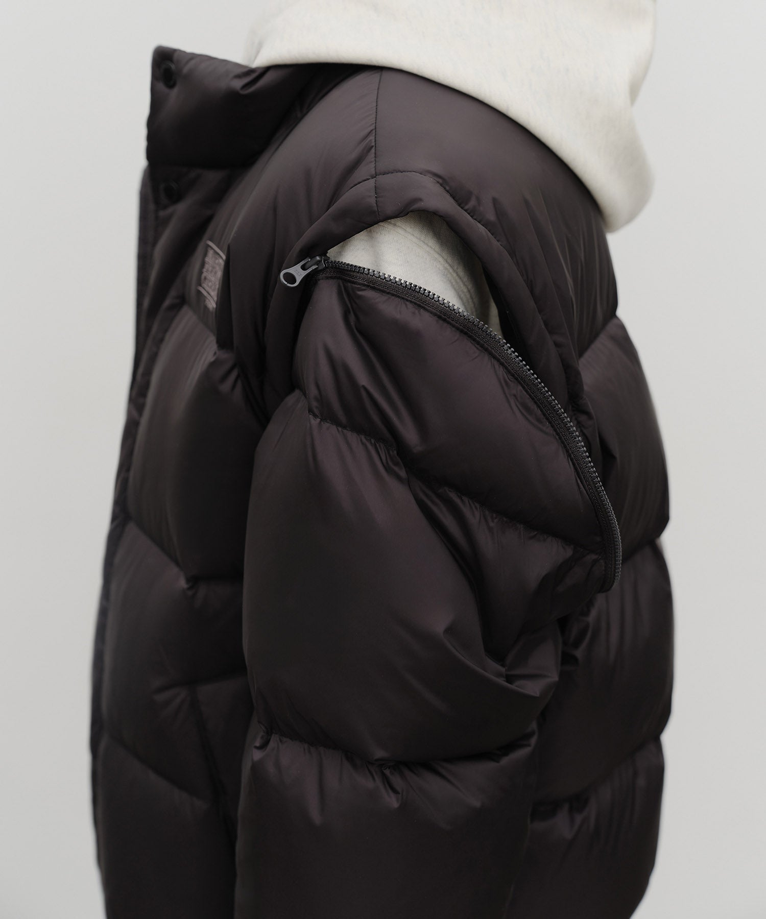 Marithe & Francois Girbaud - Detatchable Down Jacket (Black) product image 7 | TRAB K-Fashion Australia