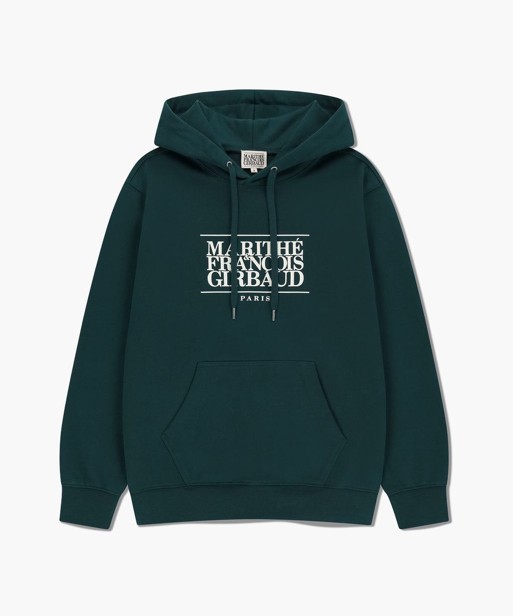 Marithe & Francois Girbaud - Classic Logo Hoodie (Dark Teal) product image 6 | TRAB K-Fashion Australia