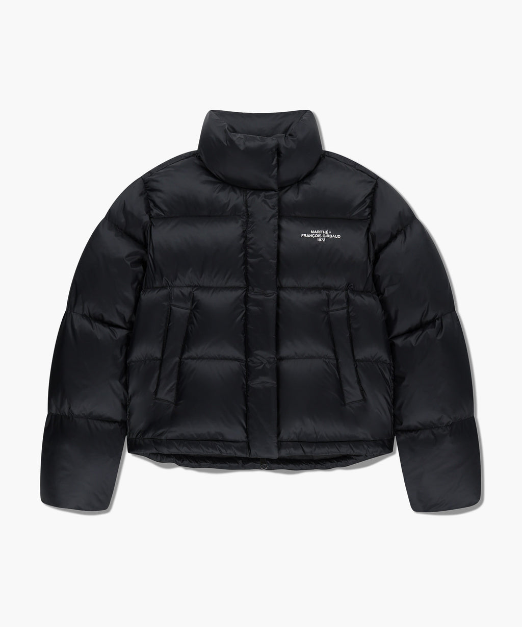 Marithe & Francois Girbaud - Basic Crop Down Jacket (Black) product image 6 | TRAB K-Fashion Australia