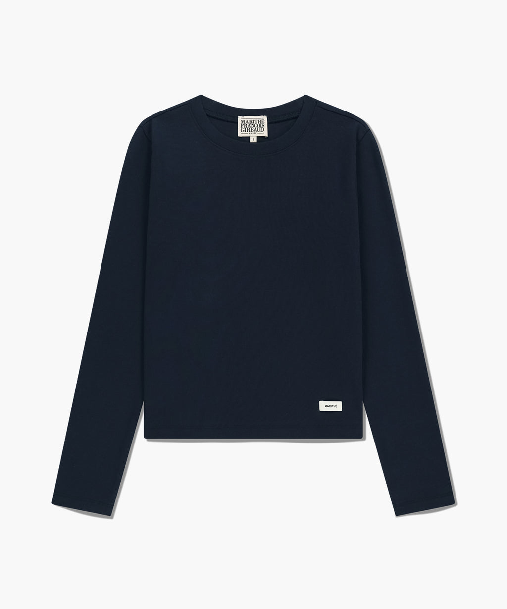 Marithe & Francois Girbaud - Basic Long Sleeve (Navy) product image 6 | TRAB K-Fashion Australia