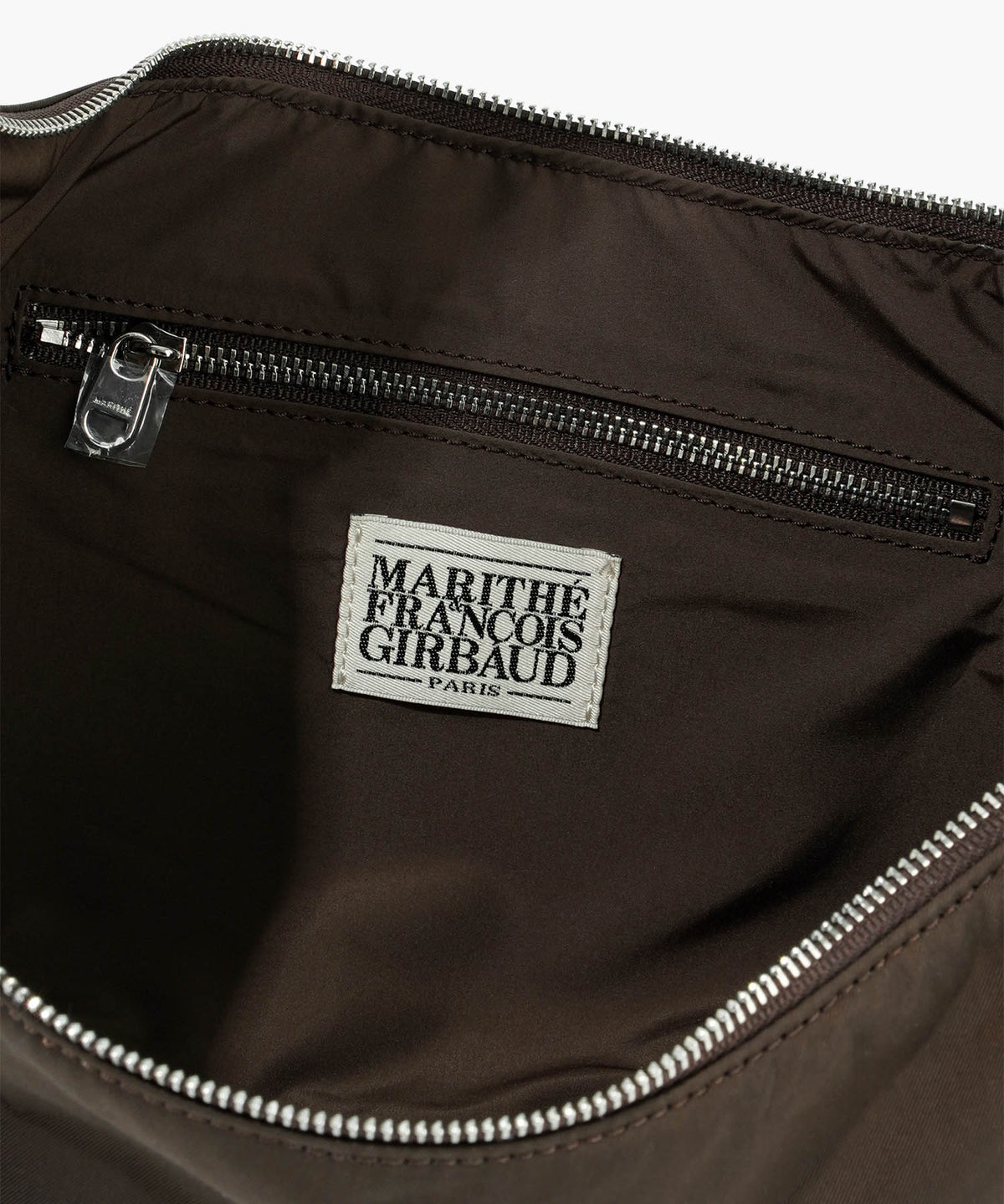 Marithe & Francois Girbaud - Classic Logo Deep Hobo Cross Bag (Brown) product image 6 | TRAB K-Fashion Australia