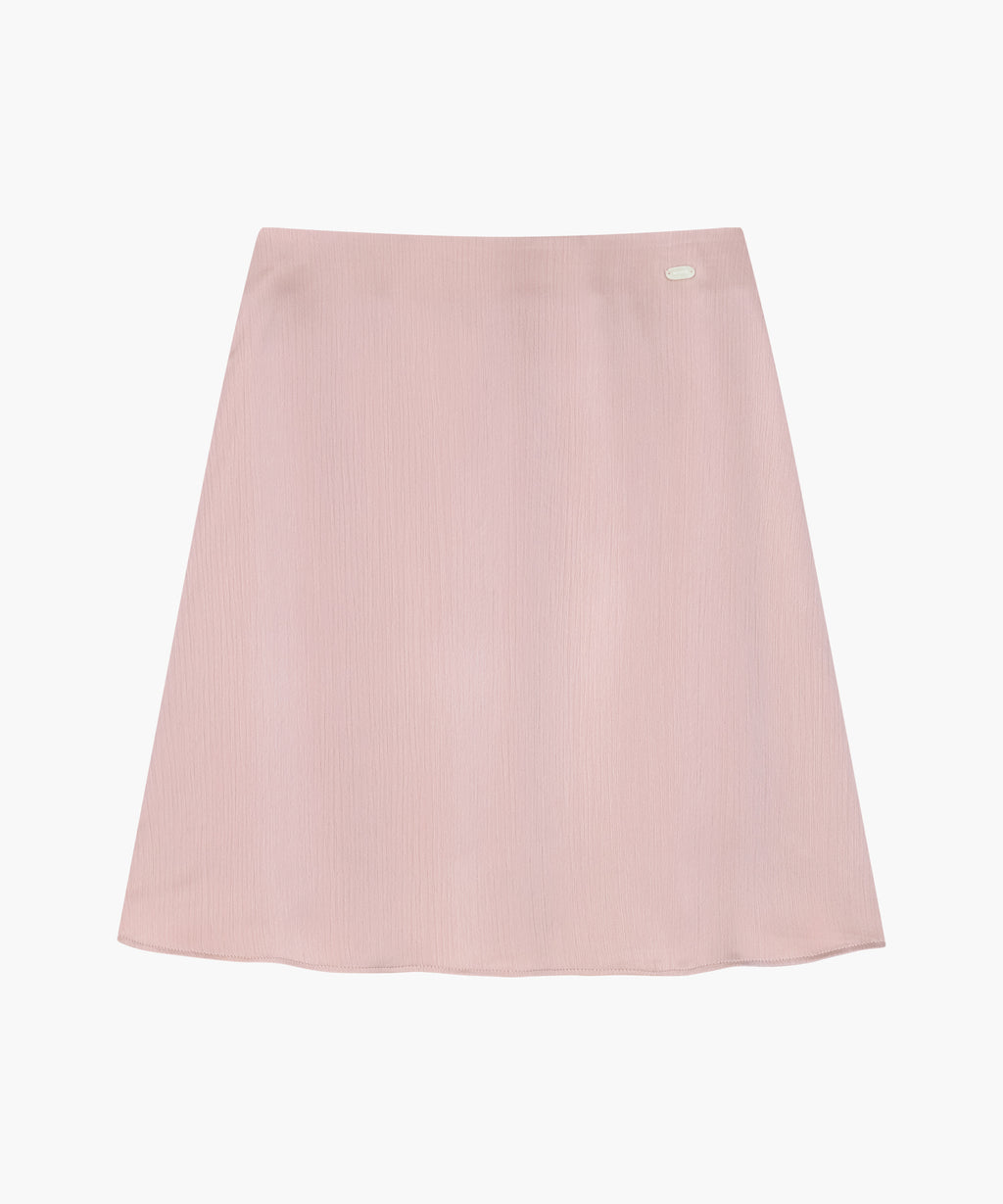 Marithe & Francois Girbaud - Satin Skirt (Light Pink) product image 6 | TRAB K-Fashion Australia