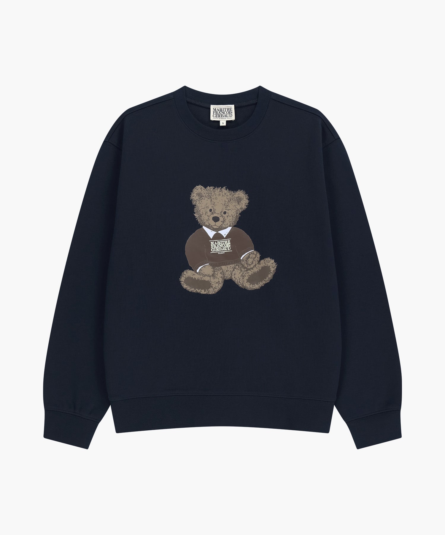 Marithe & Francois Girbaud - Doodle Bear Sweatshirt (Navy) product image 6 | TRAB K-Fashion Australia
