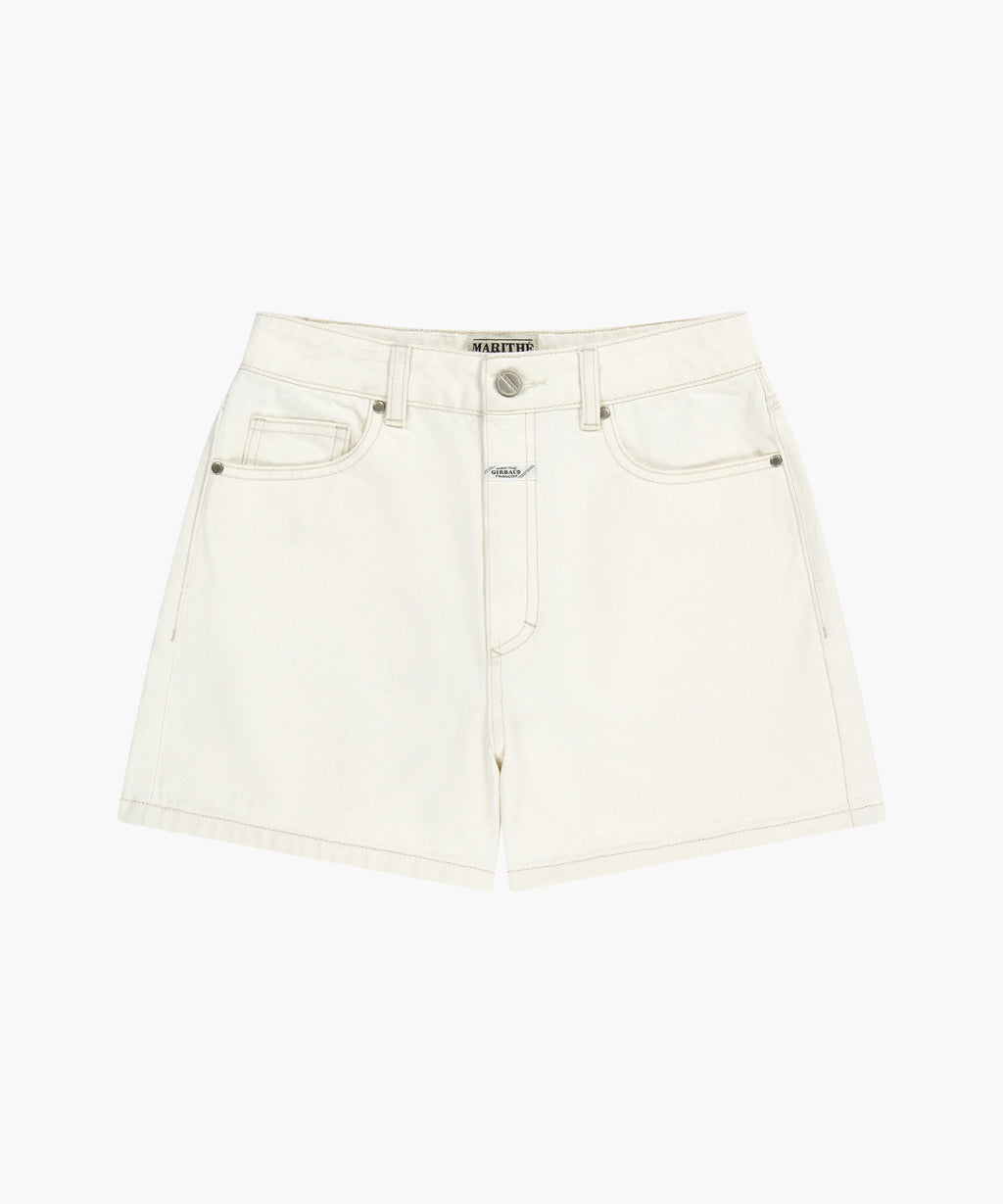 Marithe & Francois Girbaud - Denim Shorts (Ecru) product image 9 | TRAB K-Fashion Australia