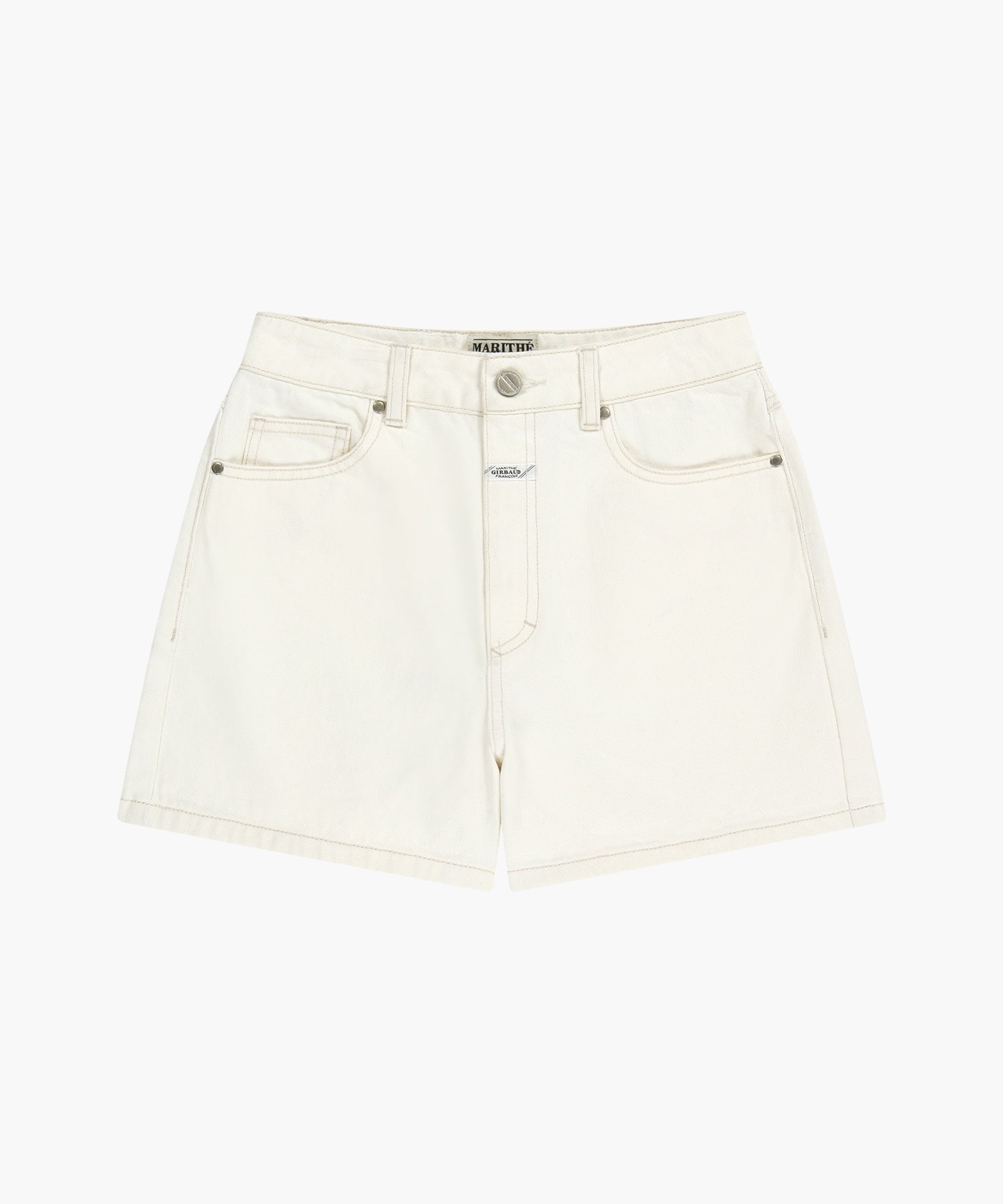 Marithe & Francois Girbaud - Denim Shorts (Ecru) product image 9 | TRAB K-Fashion Australia