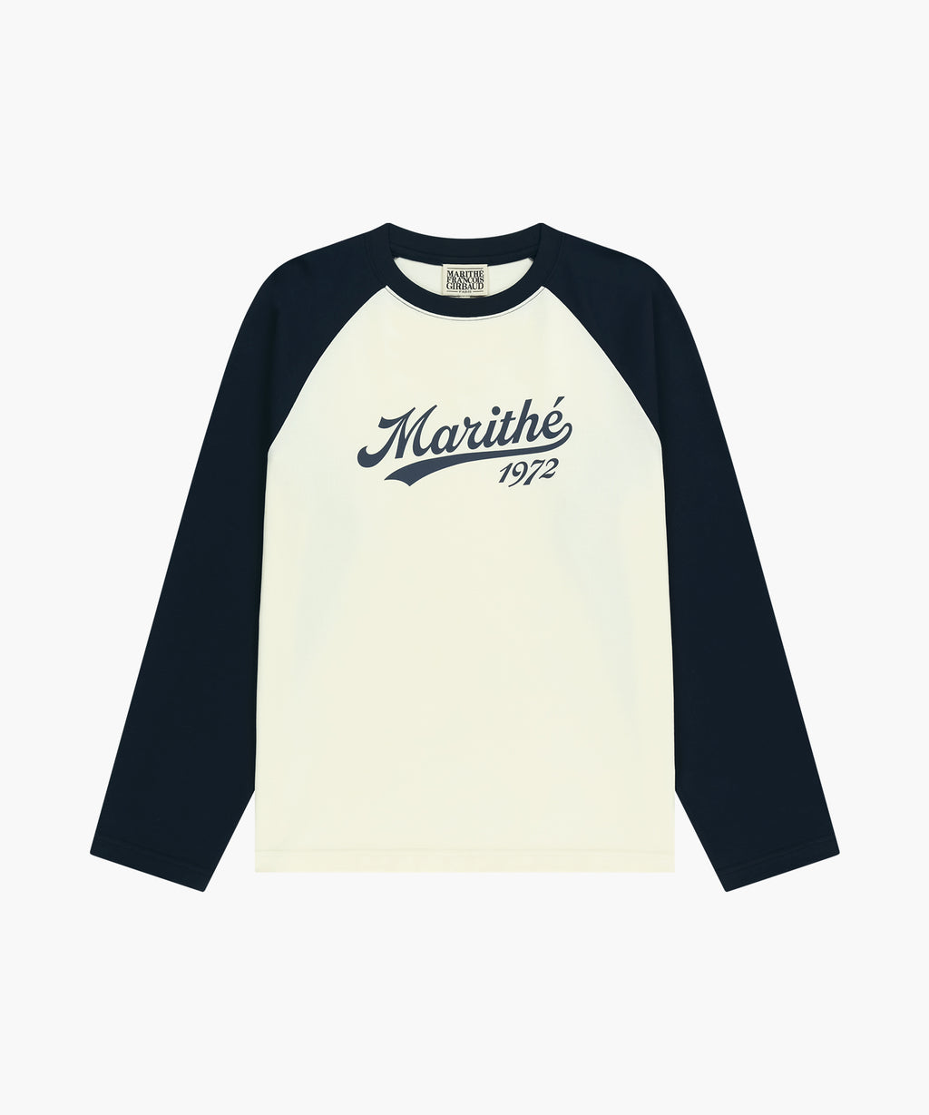 Marithe & Francois Girbaud - Sleeve Contrast Long Sleeve Tee (Navy) product image 6 | TRAB K-Fashion Australia