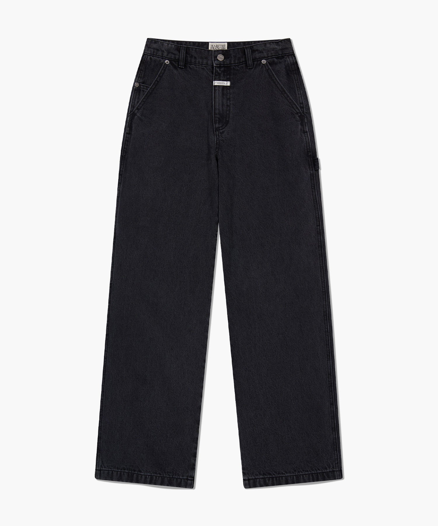 Marithe & Francois Girbaud - Carpenter Denim Pants (Black) product image 6 | TRAB K-Fashion Australia