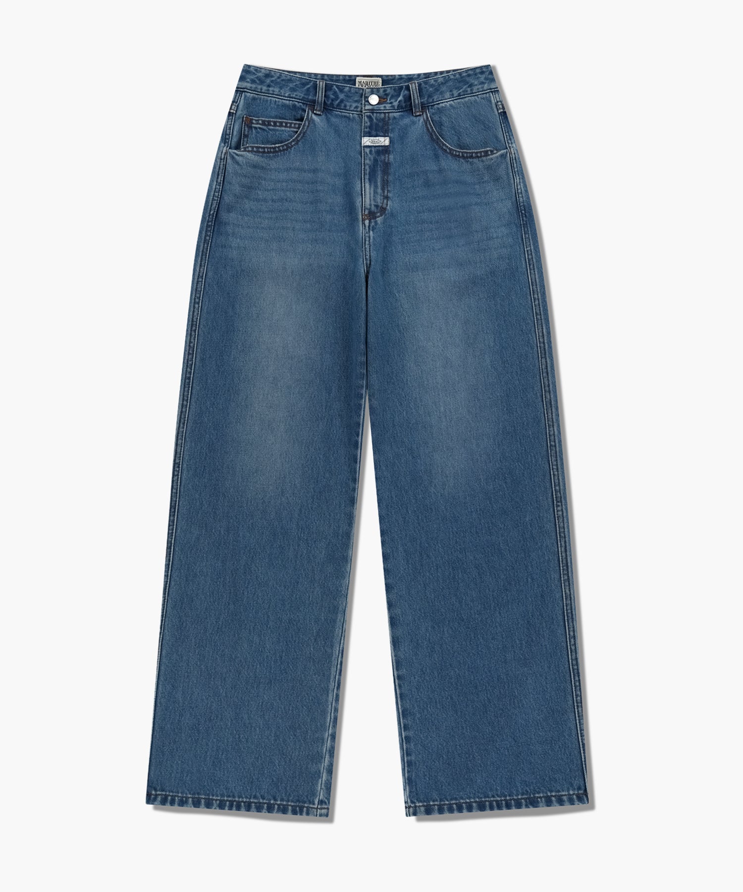 Marithe & Francois Girbaud - High Straight Denim Pants (Blue) product image 6 | TRAB K-Fashion Australia