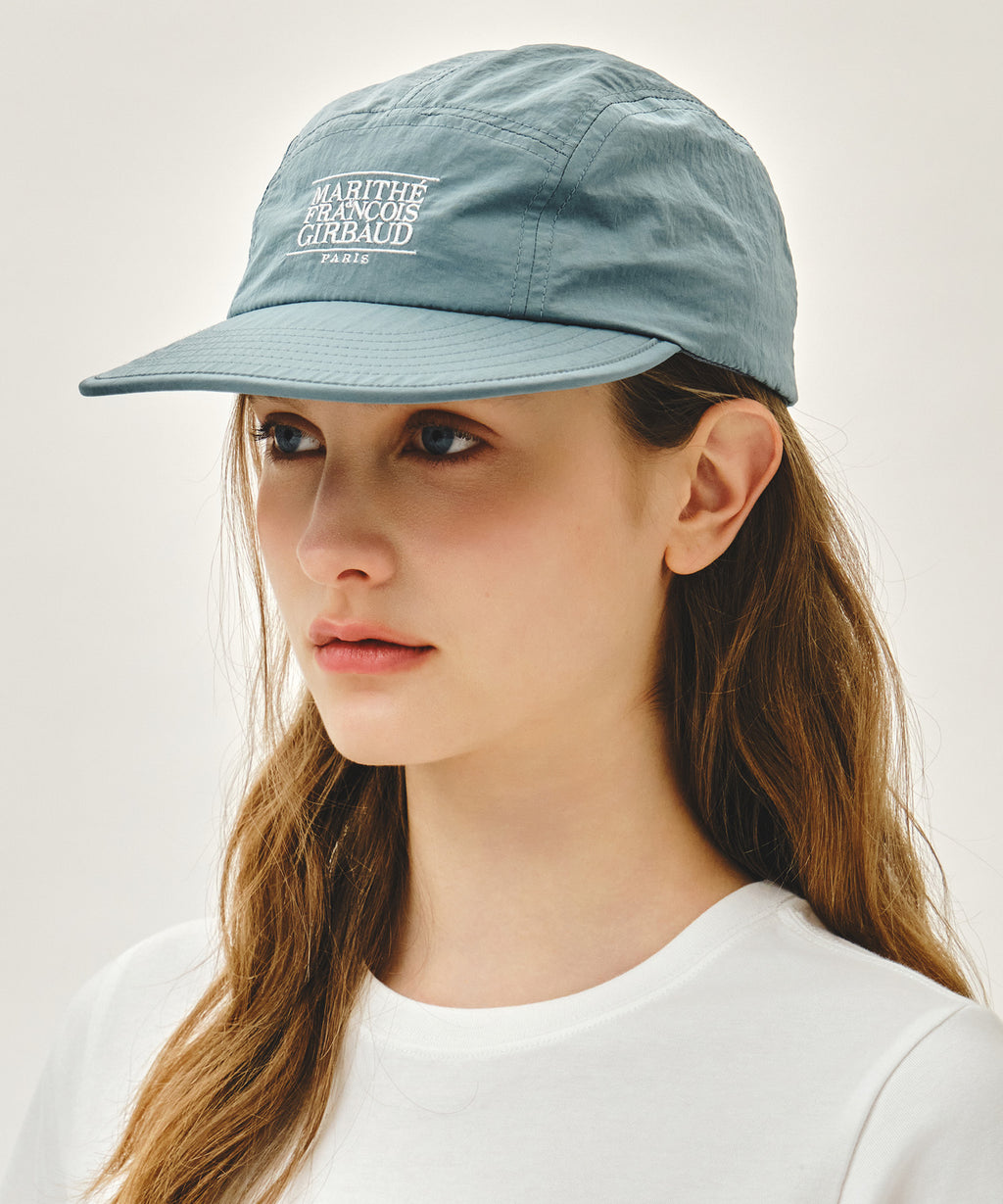 Marithe & Francois Girbaud - Small Classic Logo Nylon Camp Cap (Teal) product image 6 | TRAB K-Fashion Australia