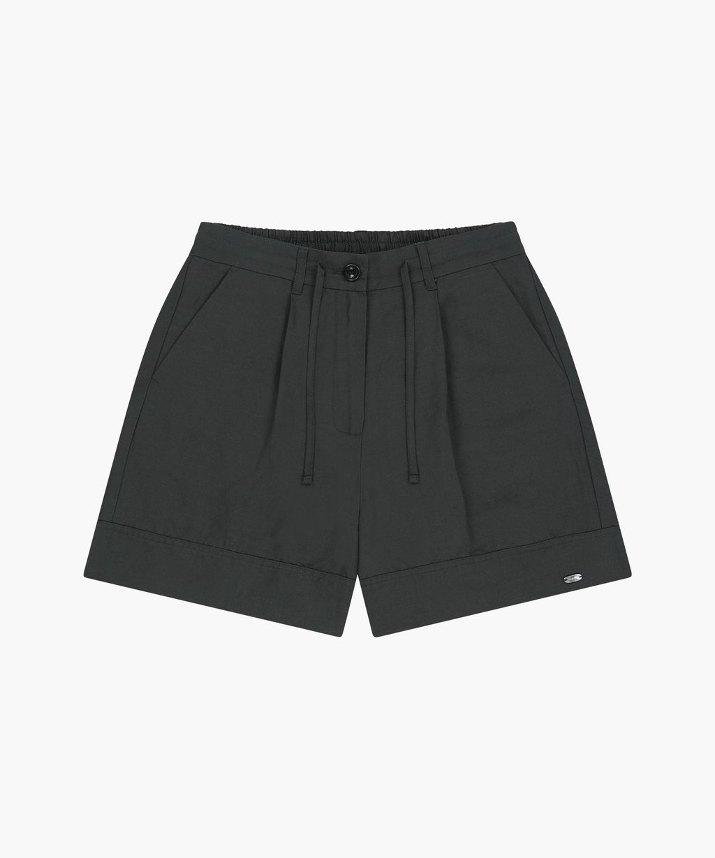 Marithe & Francois Girbaud - Easy Linen Shorts (Charcoal) product image 6 | TRAB K-Fashion Australia
