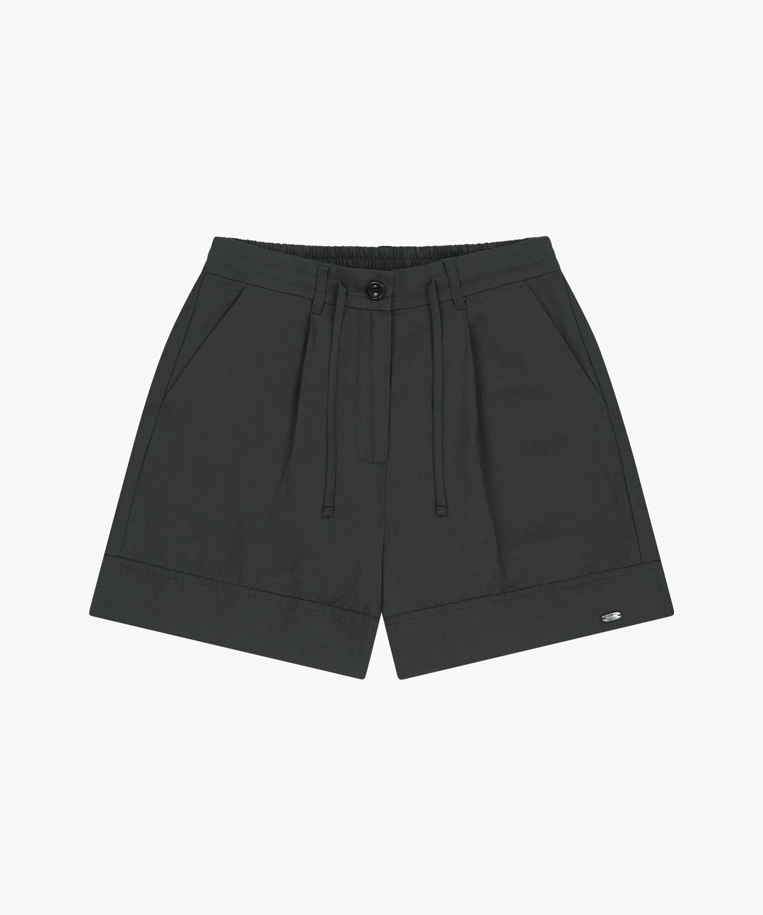 Marithe & Francois Girbaud - Easy Linen Shorts (Charcoal) product image 6 | TRAB K-Fashion Australia