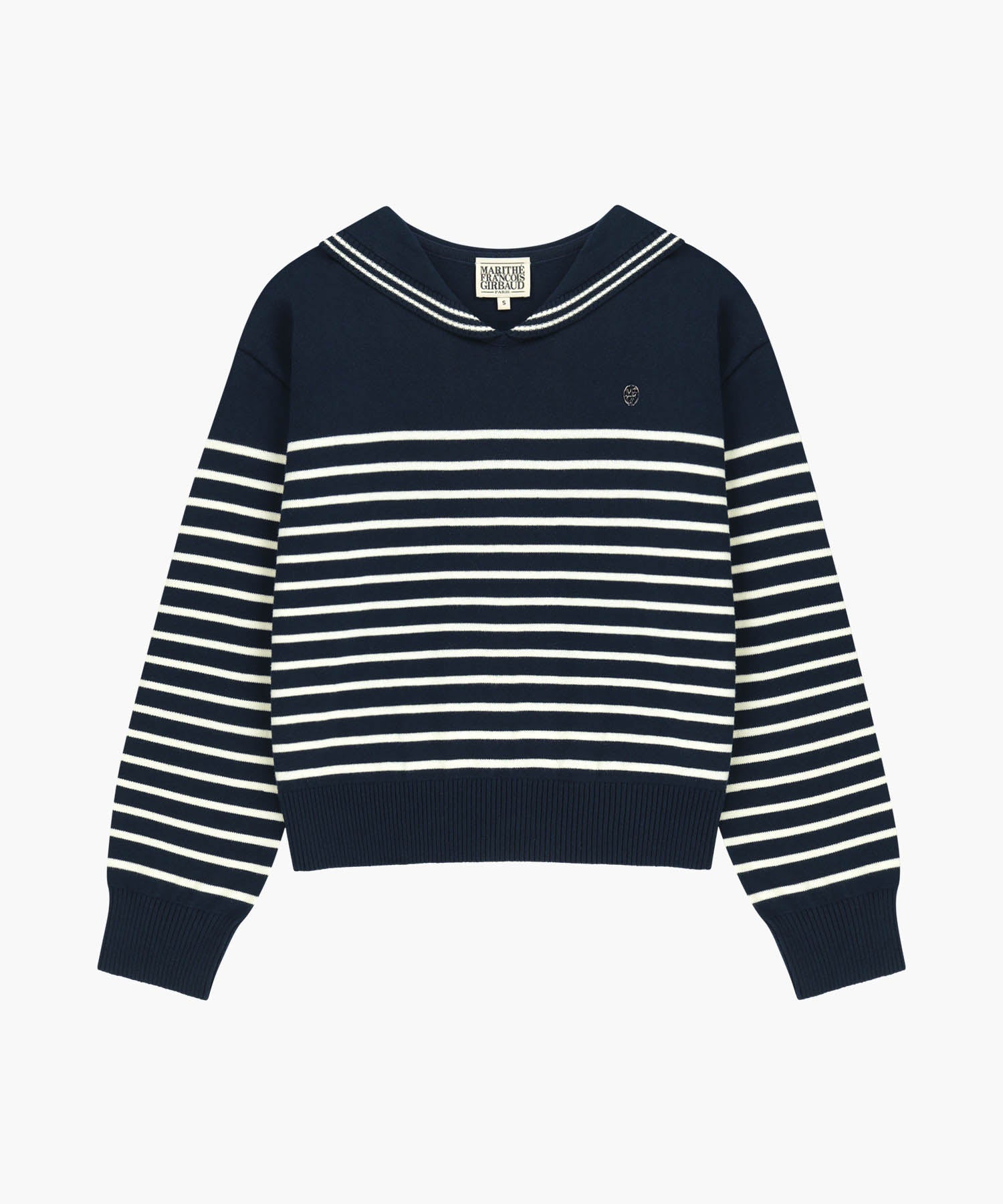 Marithe & Francois Girbaud - Sailor Knit Pullover (Navy) product image 6 | TRAB K-Fashion Australia
