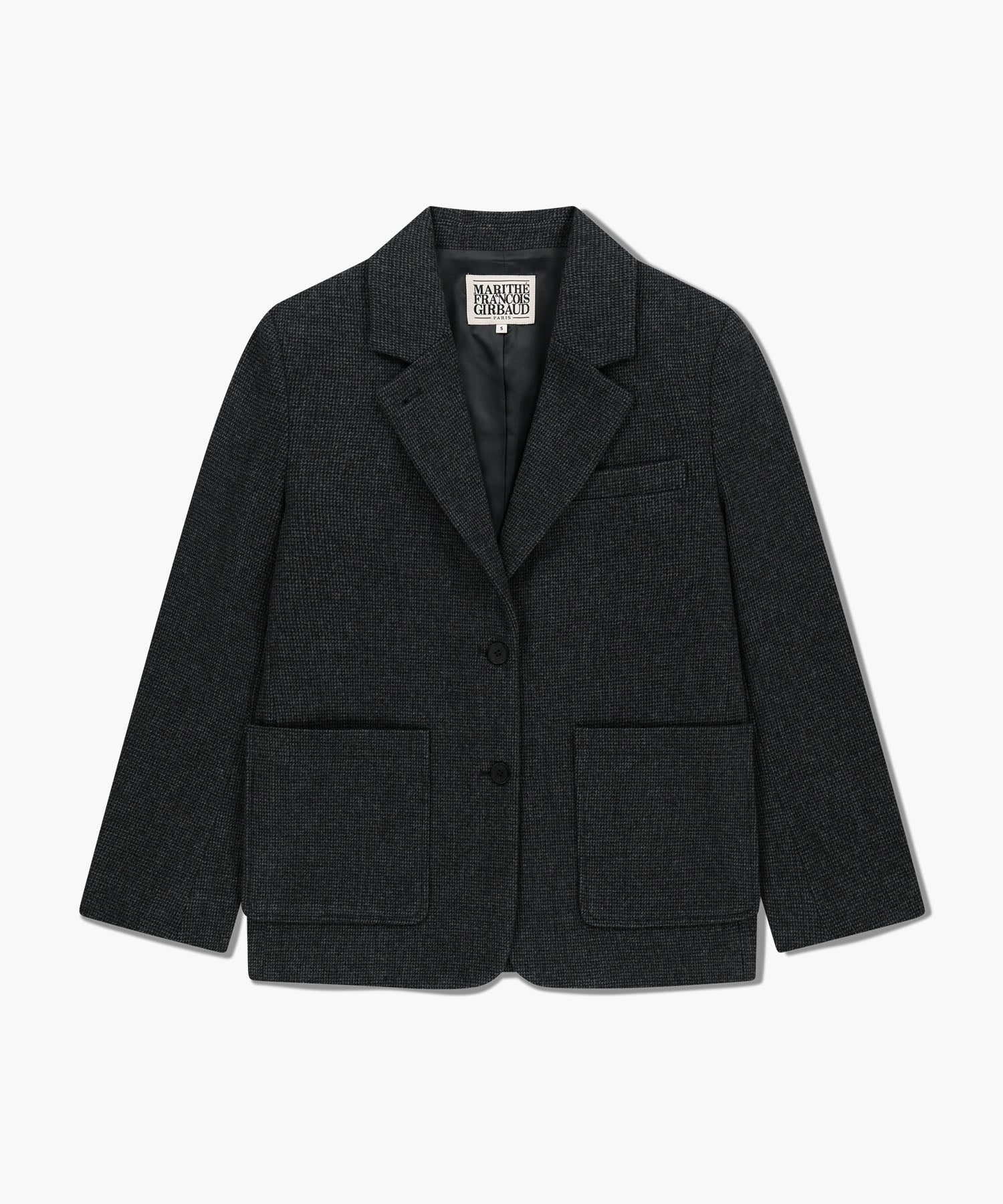 Marithe & Francois Girbaud - Wool Blazer Jacket (Charcoal) product image 9 | TRAB K-Fashion Australia