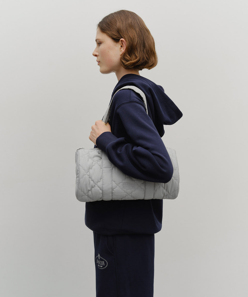 Marithe & Francois Girbaud - Classic Logo Padding Duffle Bag (Gray) product image 6 | TRAB K-Fashion Australia
