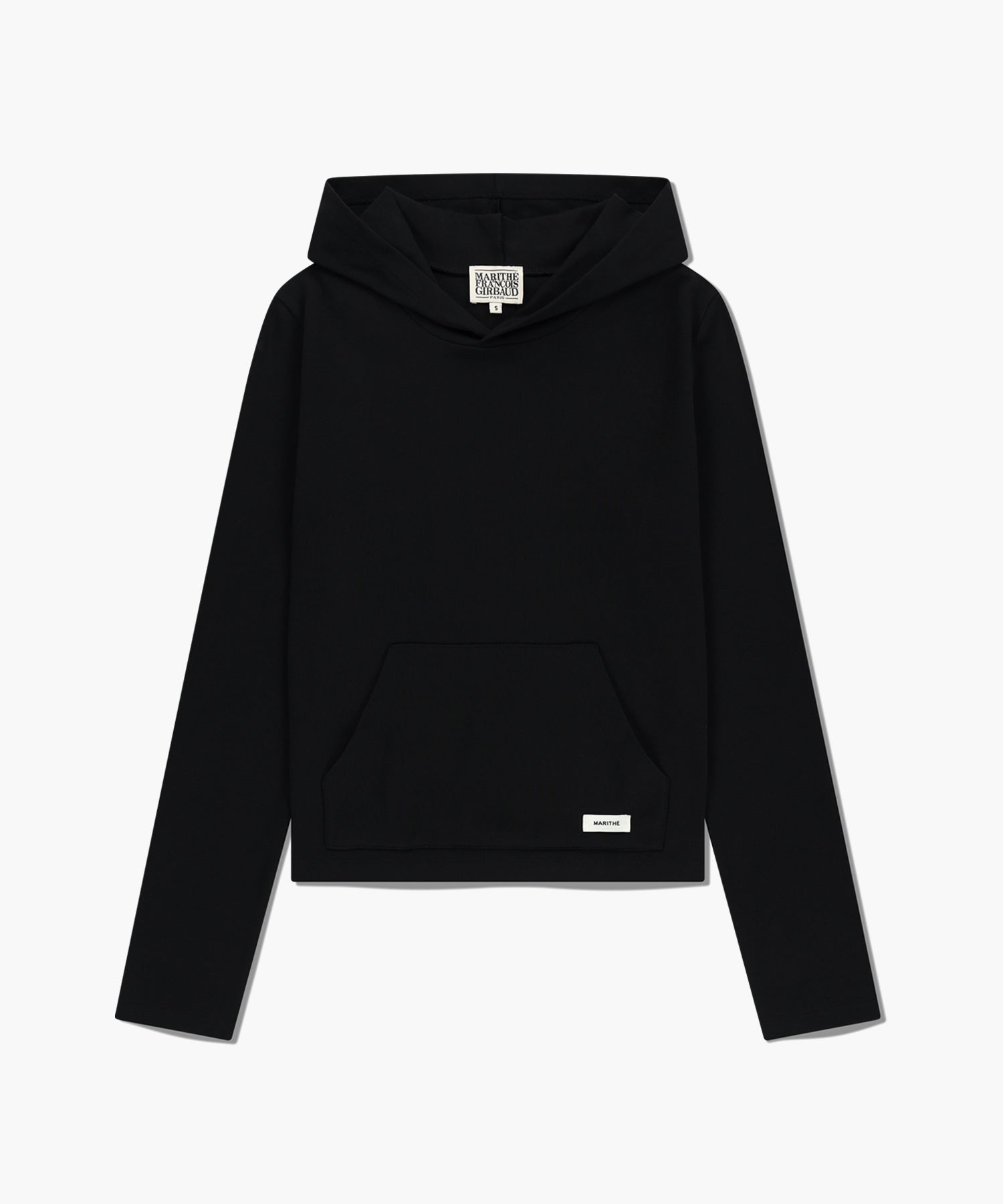 Marithe & Francois Girbaud - Basic Hoodie Long Sleeve (Black) product image 6 | TRAB K-Fashion Australia