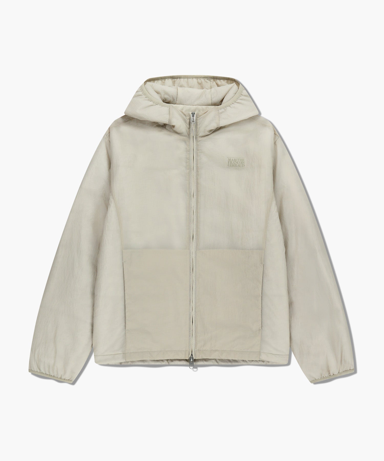 Marithe & Francois Girbaud - Marithe Sport Hooded Padded Jacket (Light Beige) product image 6 | TRAB K-Fashion Australia