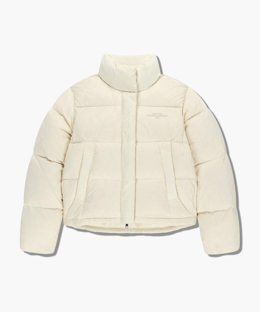 Marithe & Francois Girbaud - Basic Crop Down Jacket (Ivory) product image 6 | TRAB K-Fashion Australia
