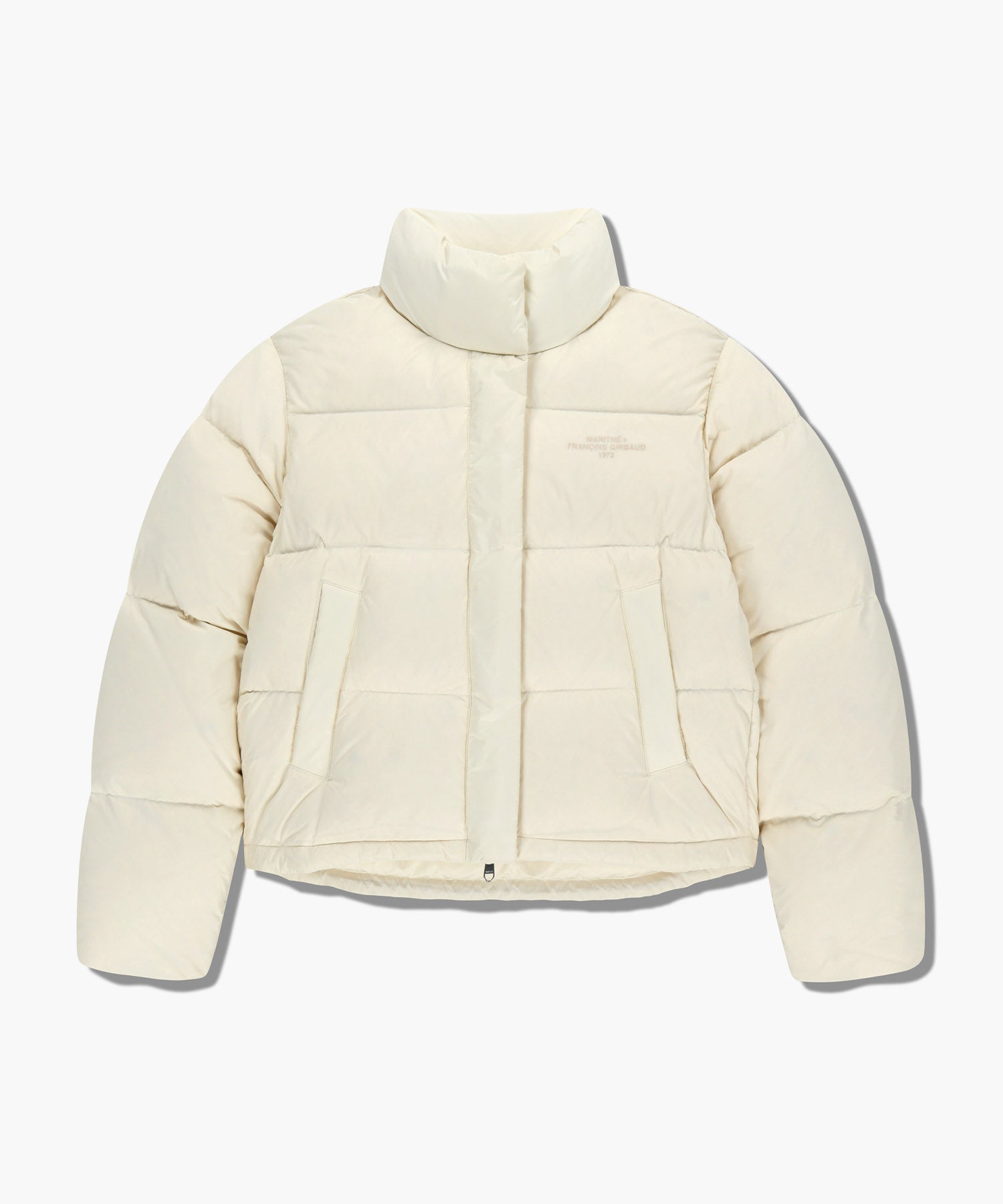 Marithe & Francois Girbaud - Basic Crop Down Jacket (Ivory) product image 6 | TRAB K-Fashion Australia