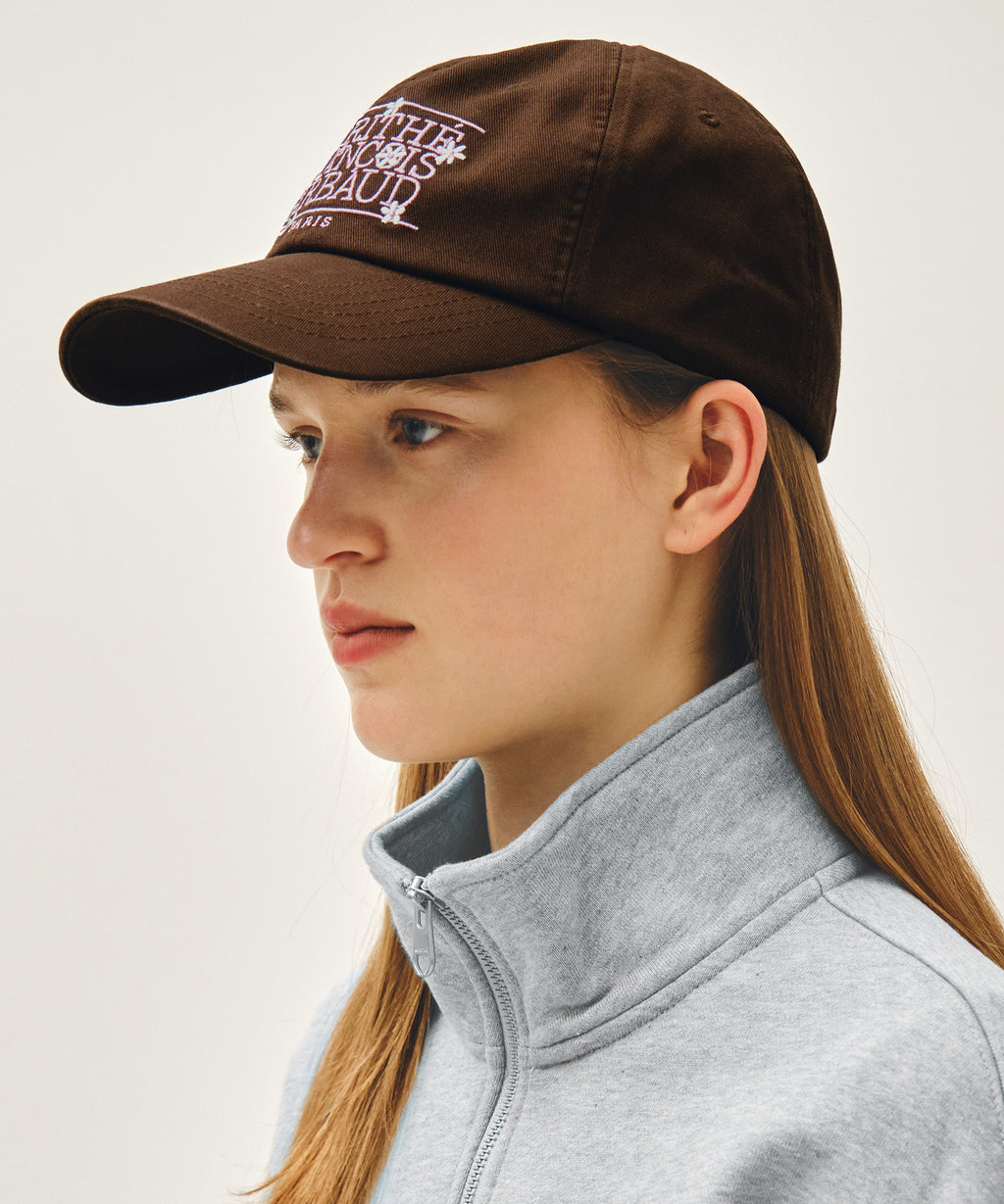 Marithe & Francois Girbaud - Flower Classic Logo Cap (Brown) product image 6 | TRAB K-Fashion Australia
