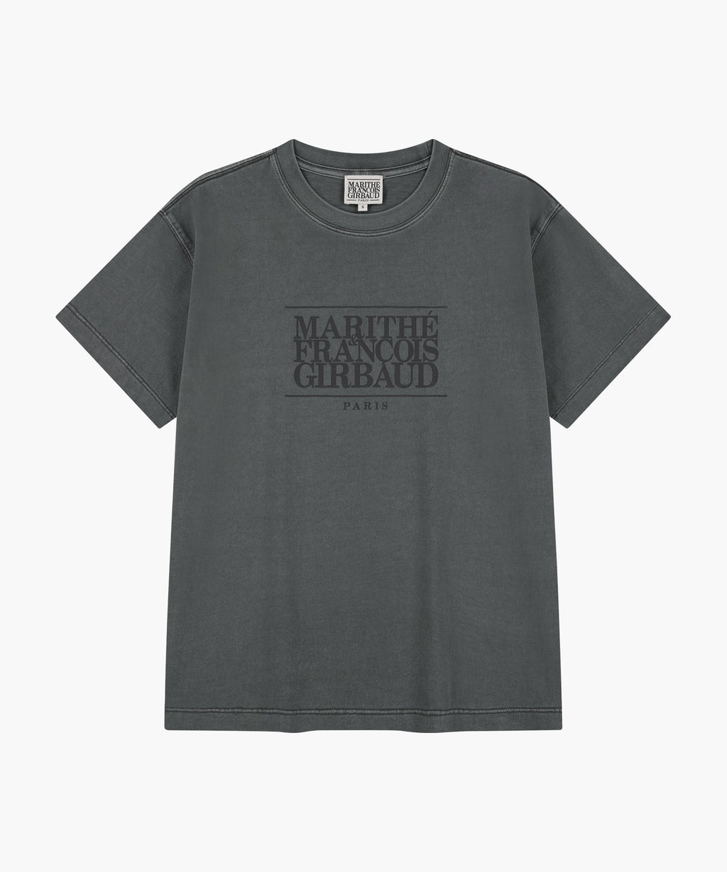 Marithe & Francois Girbaud - Classic Logo Tee (Charcoal) product image 6 | TRAB K-Fashion Australia