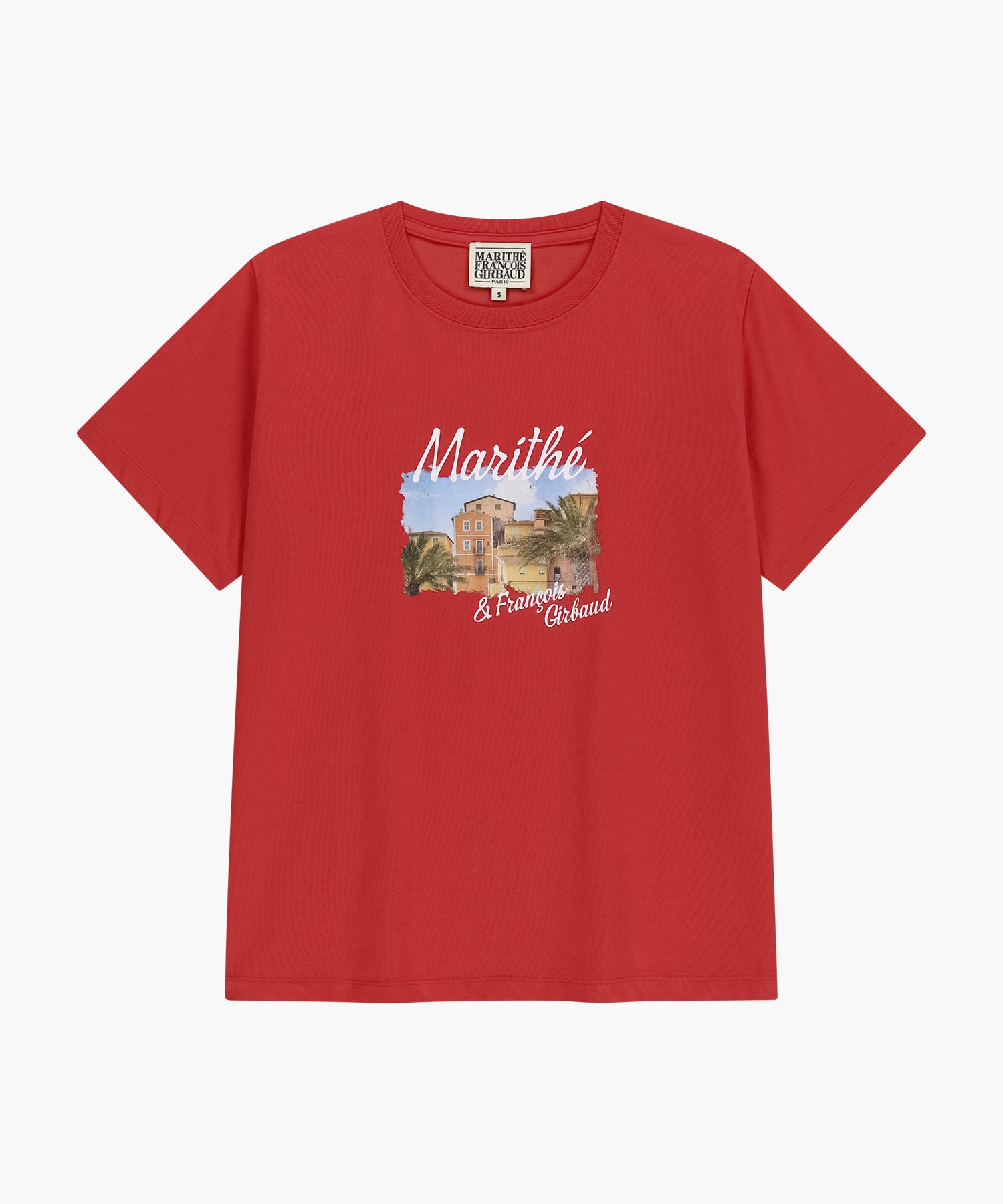 Marithe & Francois Girbaud - Aerocool Resort Graphic Tee (Red) product image 6 | TRAB K-Fashion Australia