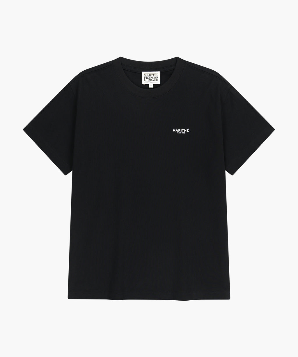 Marithe & Francois Girbaud - Small Regular Logo Tee (Black) product image 6 | TRAB K-Fashion Australia