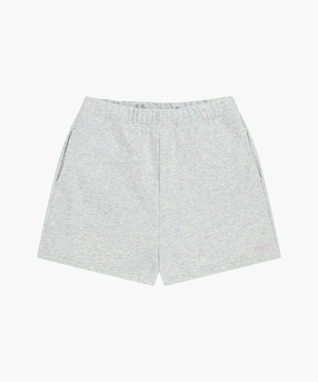 Marithe & Francois Girbaud - Regular Logo Sweat Shorts (Light Heather Gray) product image 6 | TRAB K-Fashion Australia